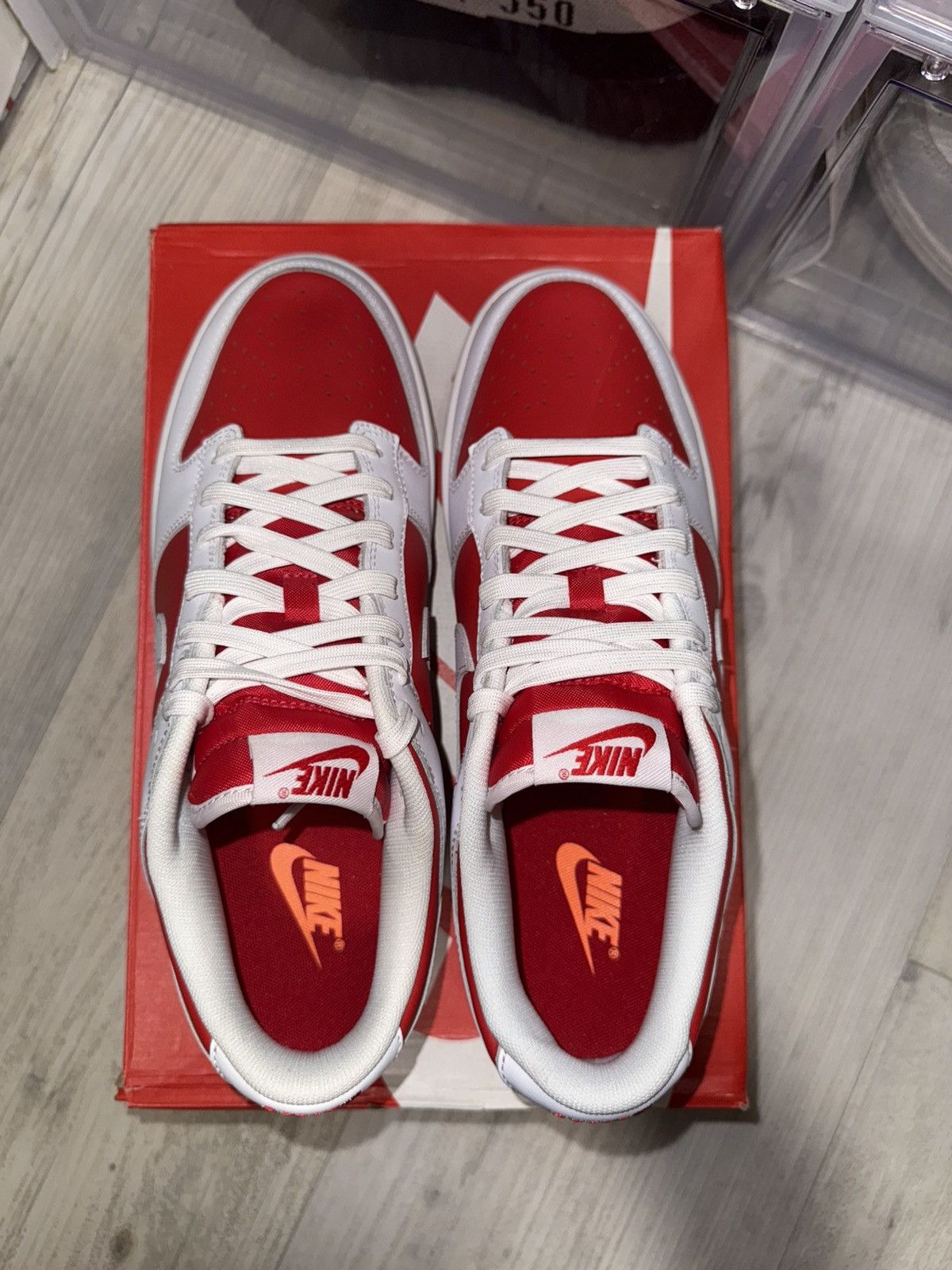 Nike Nike Dunk Low Championship Red Size US 9.5 / EU 42-43 - 6 Thumbnail
