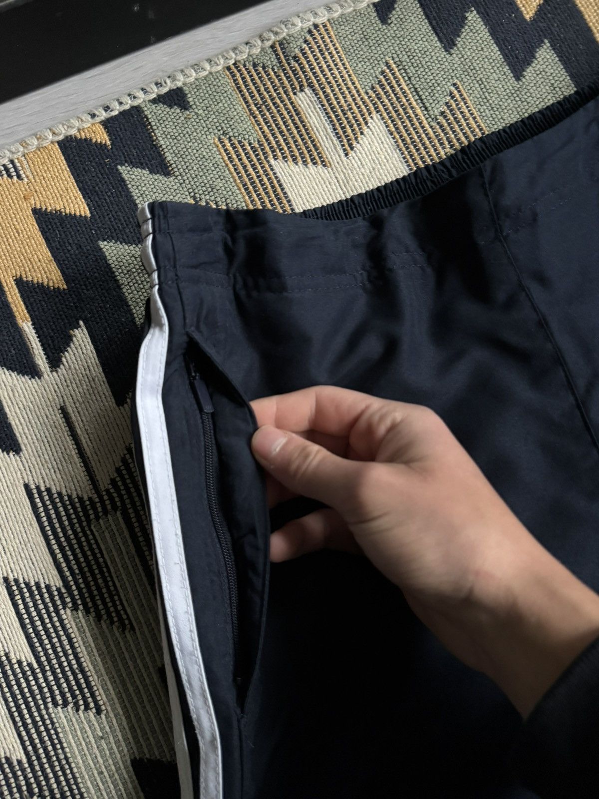 Adidas Vintage Adidas Nylon Y2K Stripes Pants Size US 30 / EU 46 - 8 Thumbnail