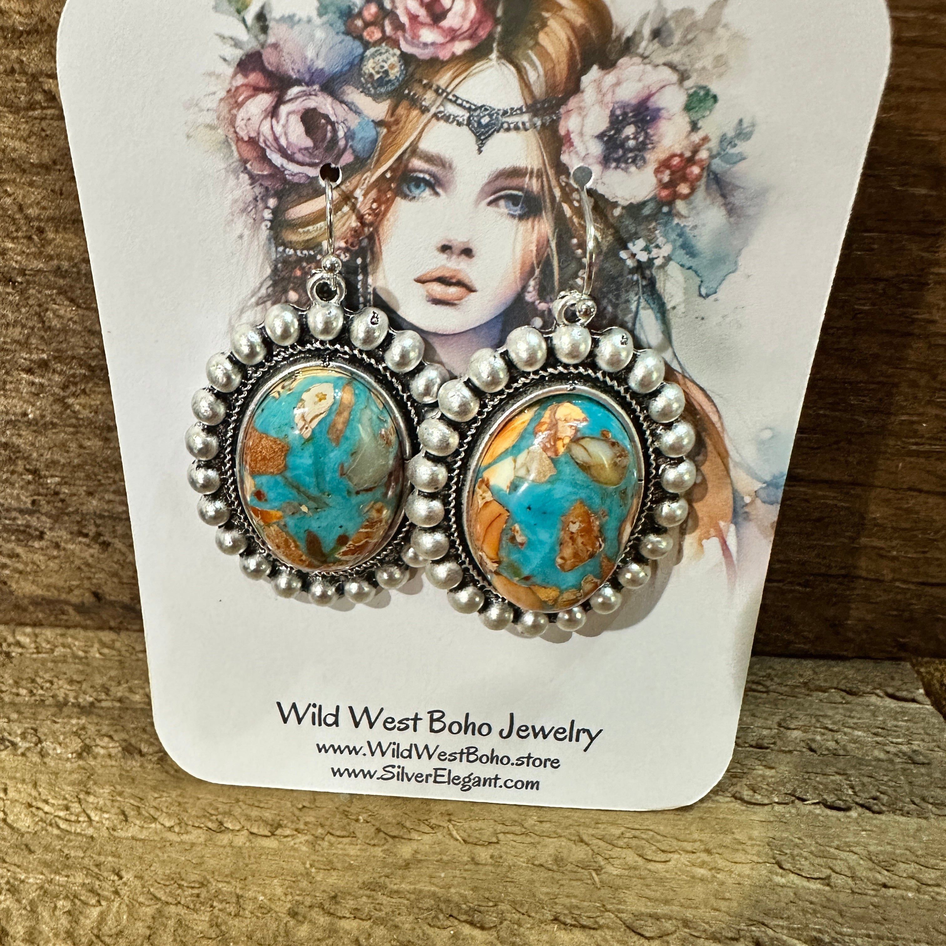 Other Stunning Oval Gemstone Wire Earrings for Every Occasion, Boh Size ONE SIZE - 5 Thumbnail