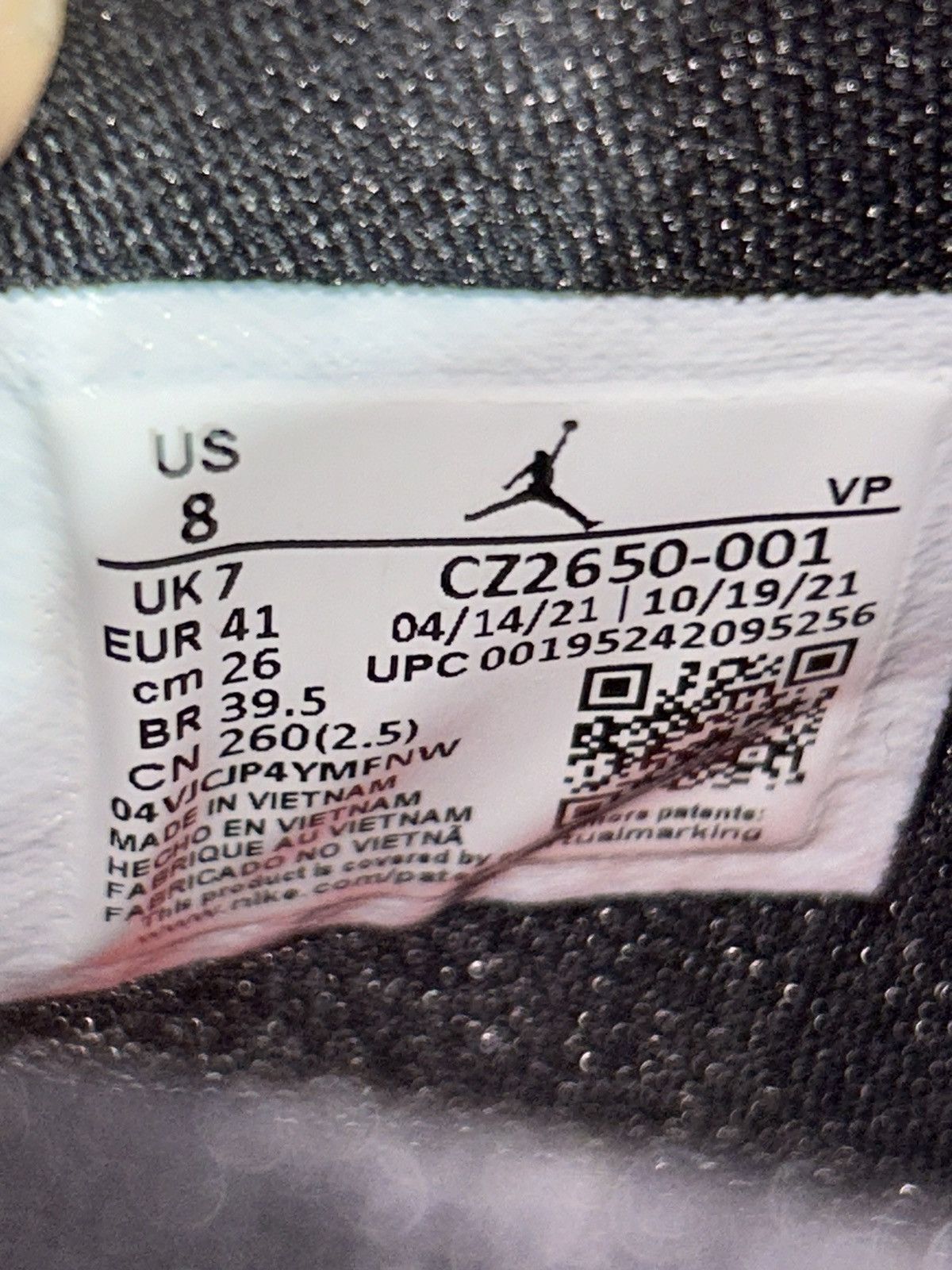 Jordan Brand Jordan 36 Infrared 23 (Clear Sole) CZ2650-001 size 8 Size US 8 / EU 41 - 10 Thumbnail
