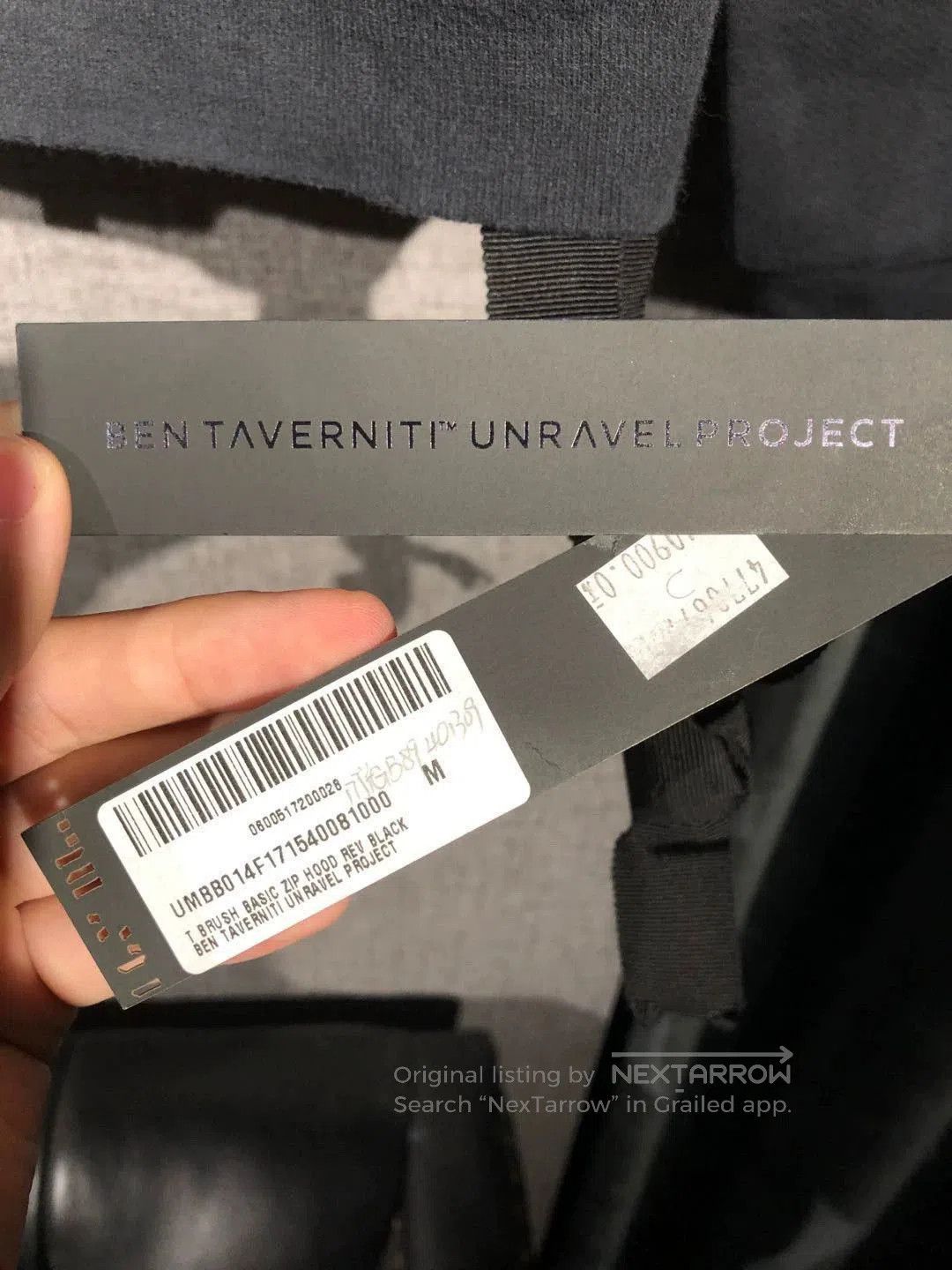 Ben Taverniti Unravel Project Unravel Project Men's Hoodie Made in Italy. Size US M / EU 48-50 / 2 - 5 Thumbnail