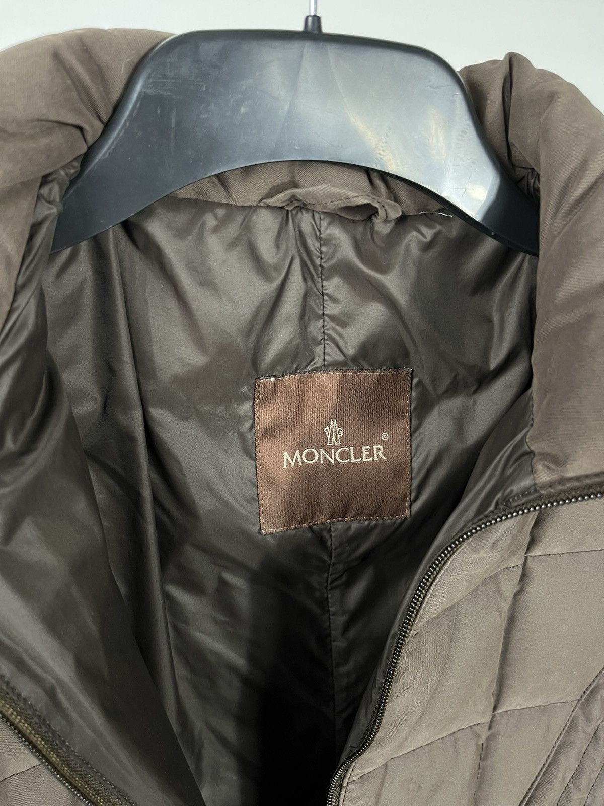 Moncler Moncler Vintage Brown Down Puffer Long Coat Women’s Size L / US 10 / IT 46 - 6 Thumbnail