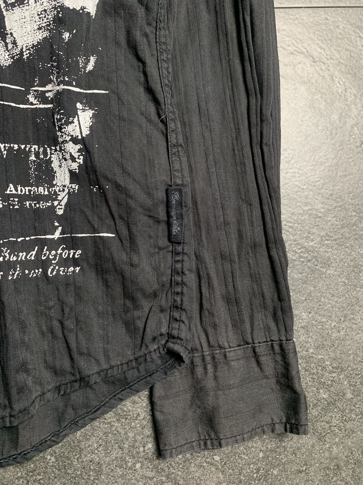 Japanese Brand 2000s Bernings Sho Poem Skull Shirt Size US M / EU 48-50 / 2 - 7 Thumbnail