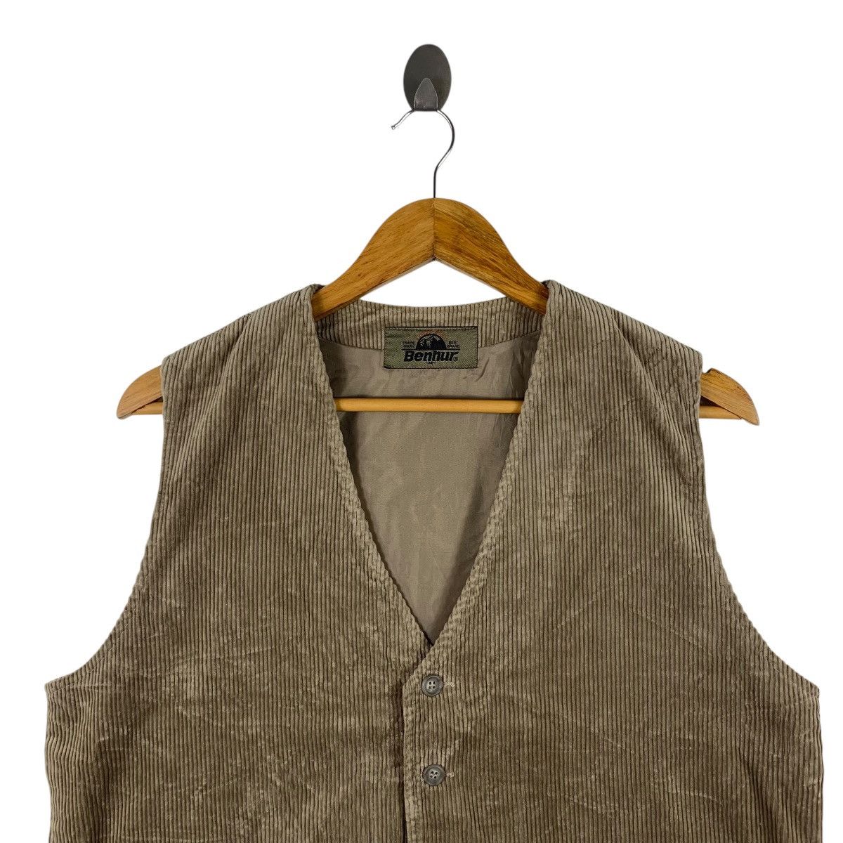 Vintage Vintage BENHUR OUTDOOR Tactical Curdory Brown Vest Size US M / EU 48-50 / 2 - 4 Thumbnail