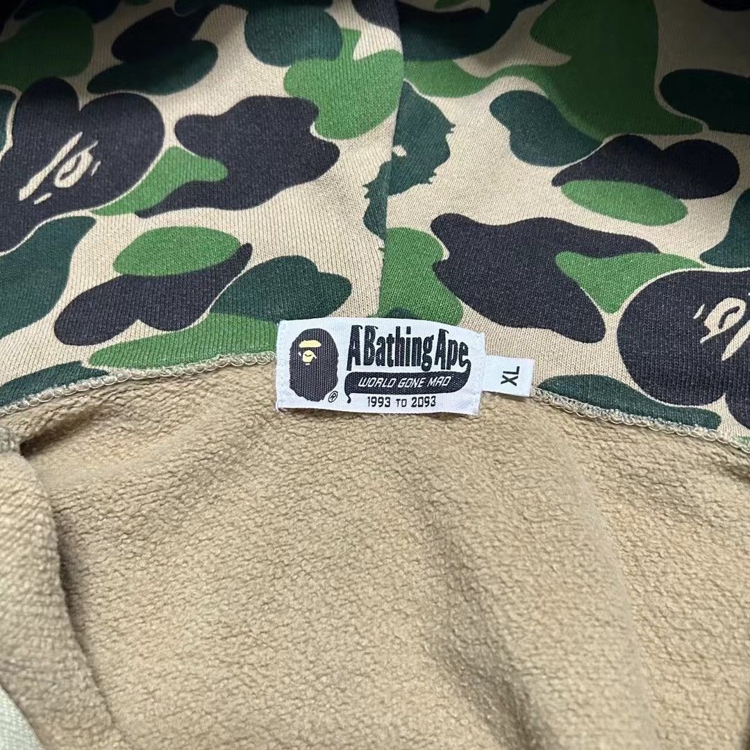 Bape ABC CAMO SHARK FULL ZIP HOODIE Size US XL / EU 56 / 4 - 4 Thumbnail