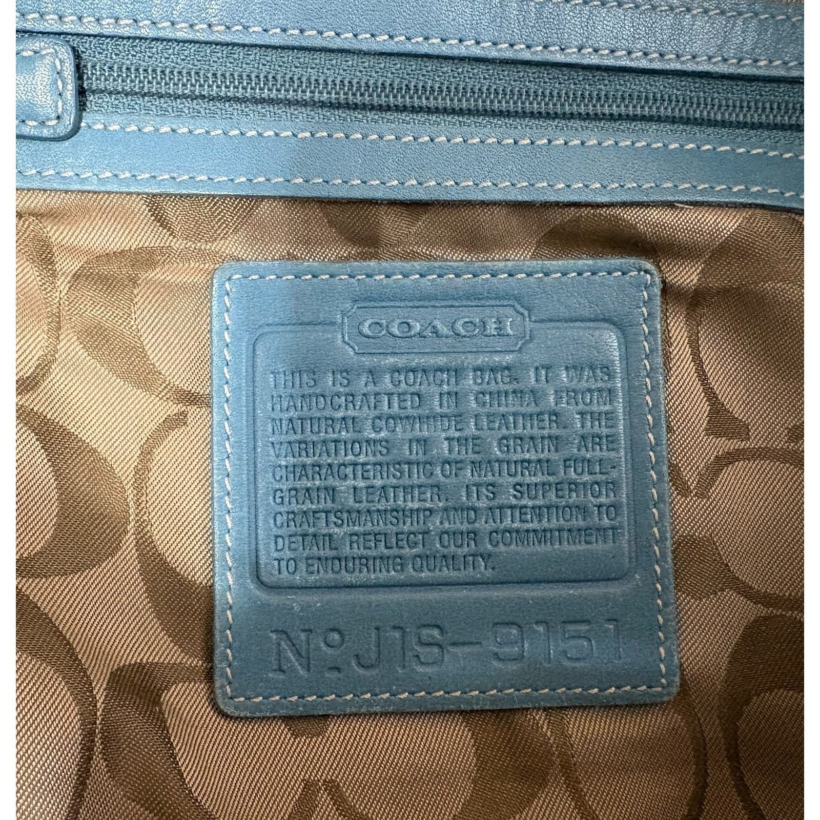Coach COACH 9151 XL Bucket Bag Crossbody bleaker duffle Shoulder B Size ONE SIZE - 6 Thumbnail