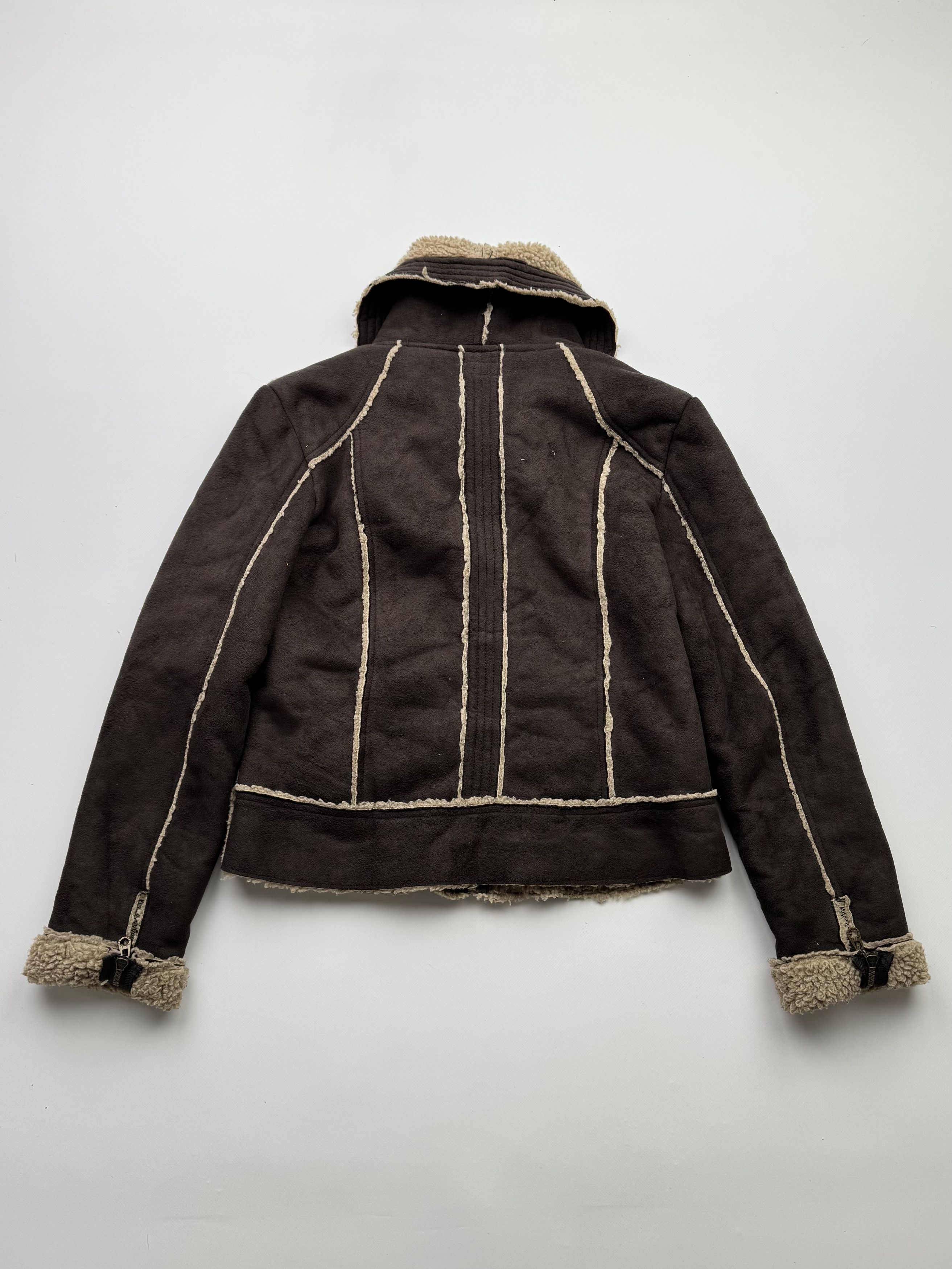 Vintage Vintage Faux Sheepskin Cropped Jacket B333(V92)E2 Size S / US 4 / IT 40 - 9 Thumbnail