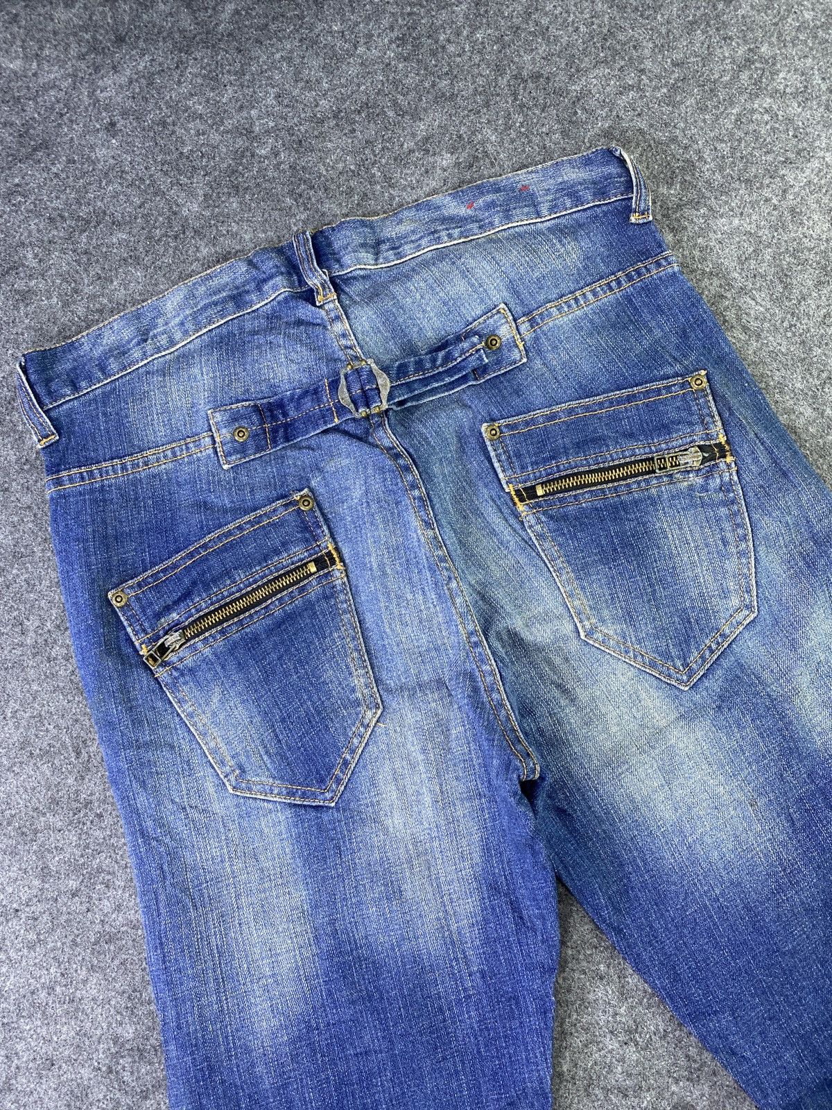 Japanese Brand × Jean Garage Label Blue Wash Denim - J900 Size US 32 / EU 48 - 11 Thumbnail