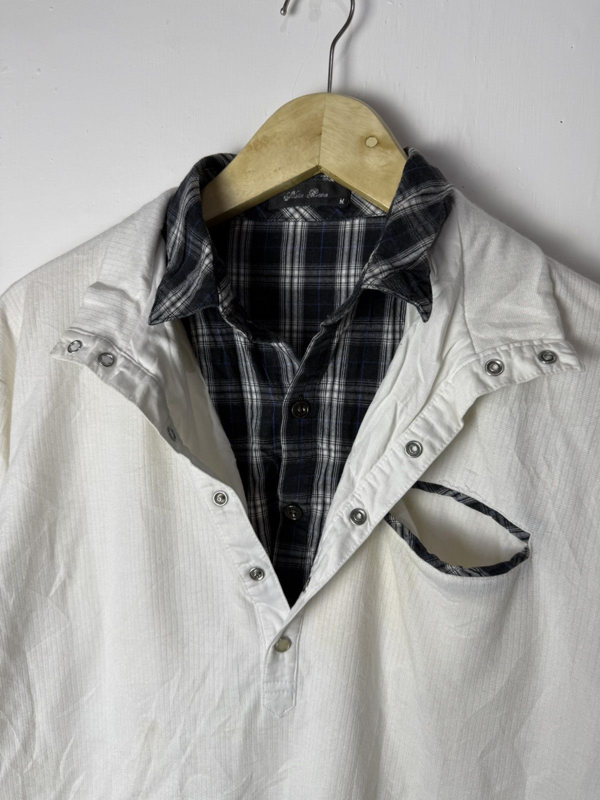 Hysteric Glamour Nota bene double layer shirt Size US M / EU 48-50 / 2 - 3 Thumbnail