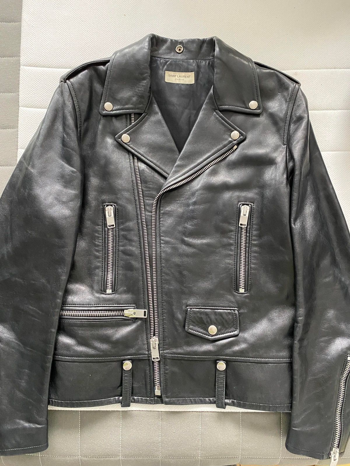 Saint Laurent Paris Saint Laurent Paris Leather Jacket FW 13 | Grailed