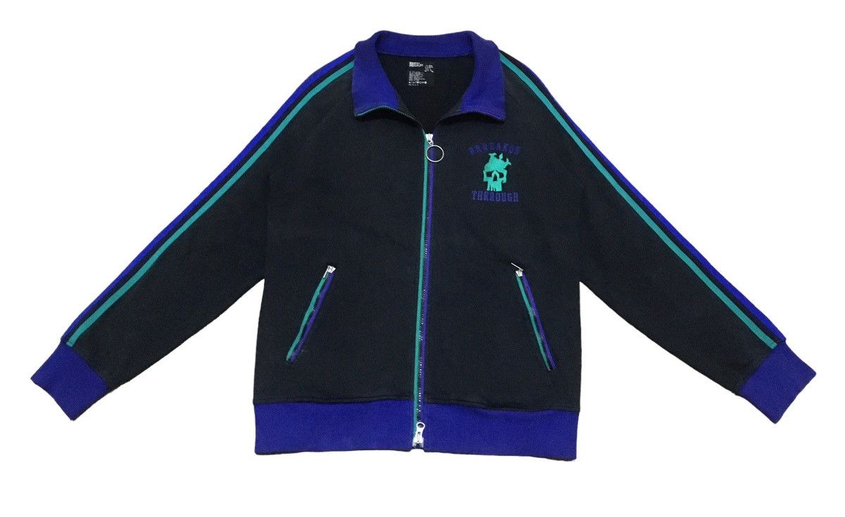 PPFM Rare Design Vintage Japanese Brand PPFM Zipper Jacket 1990s Size US M / EU 48-50 / 2 - 1 Thumbnail