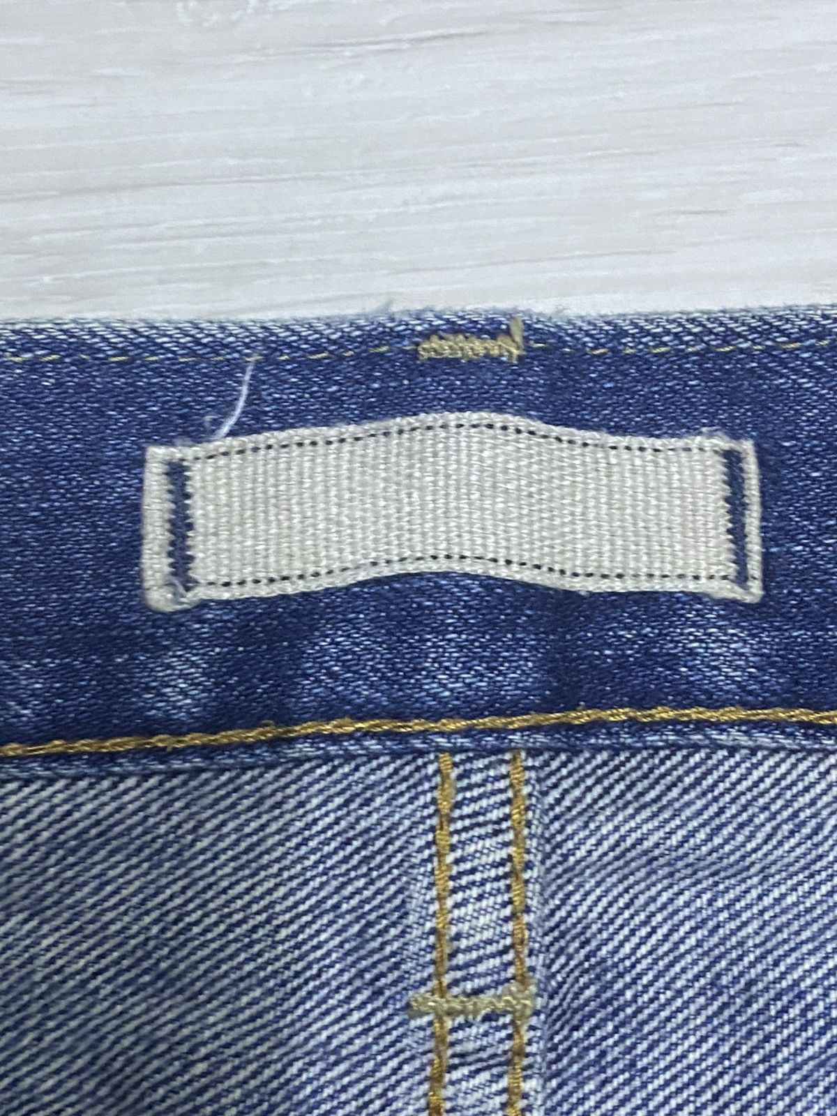 Takashi Murakami × Uniqlo Vintage Uniqlo UJ Faded Wash Distressed Loose Jeans Size US 33 - 11 Thumbnail