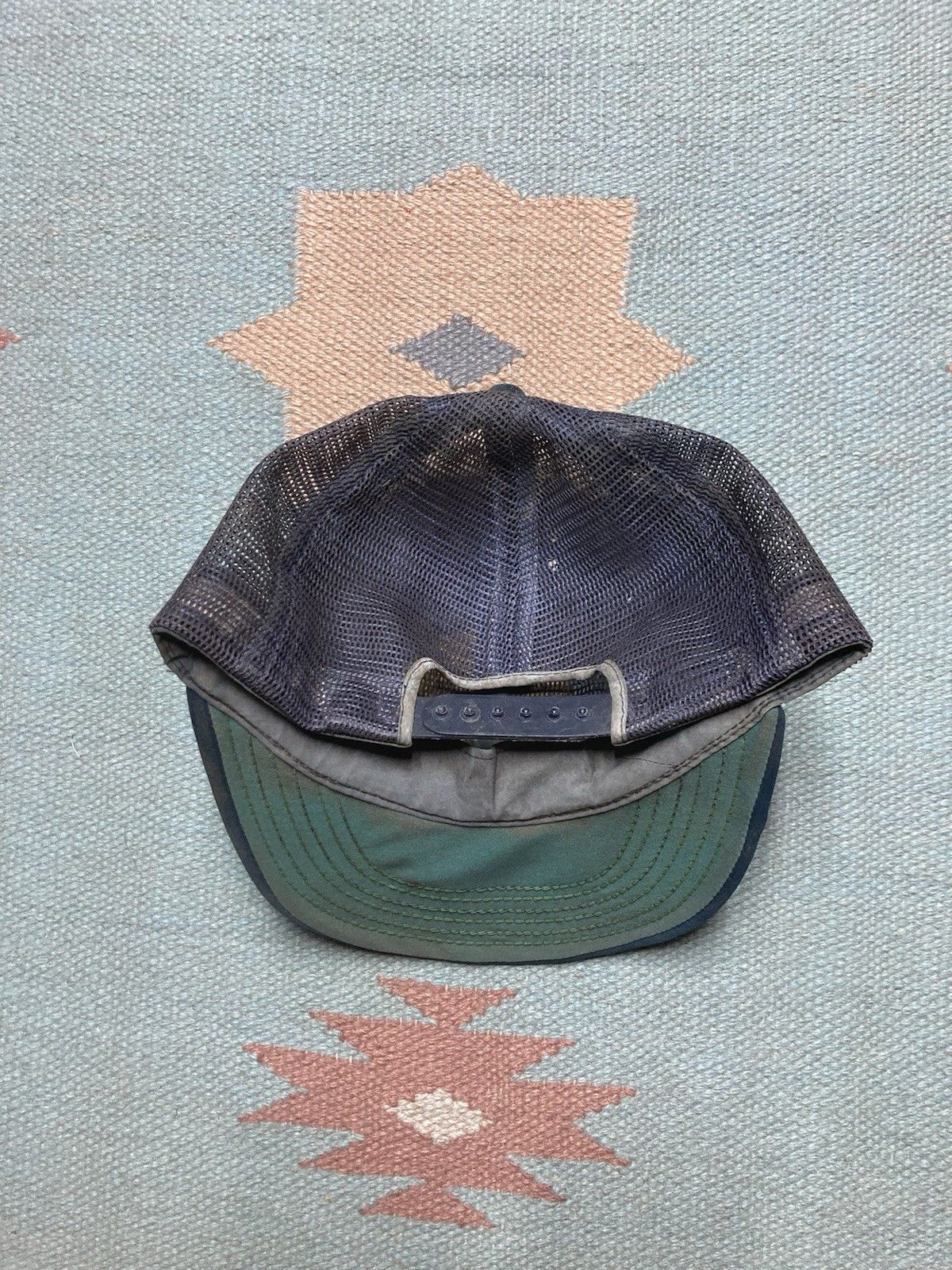 Vintage Trucker hat full mesh Pierre Marques Acapulco Mexico distres Size ONE SIZE - 6 Thumbnail