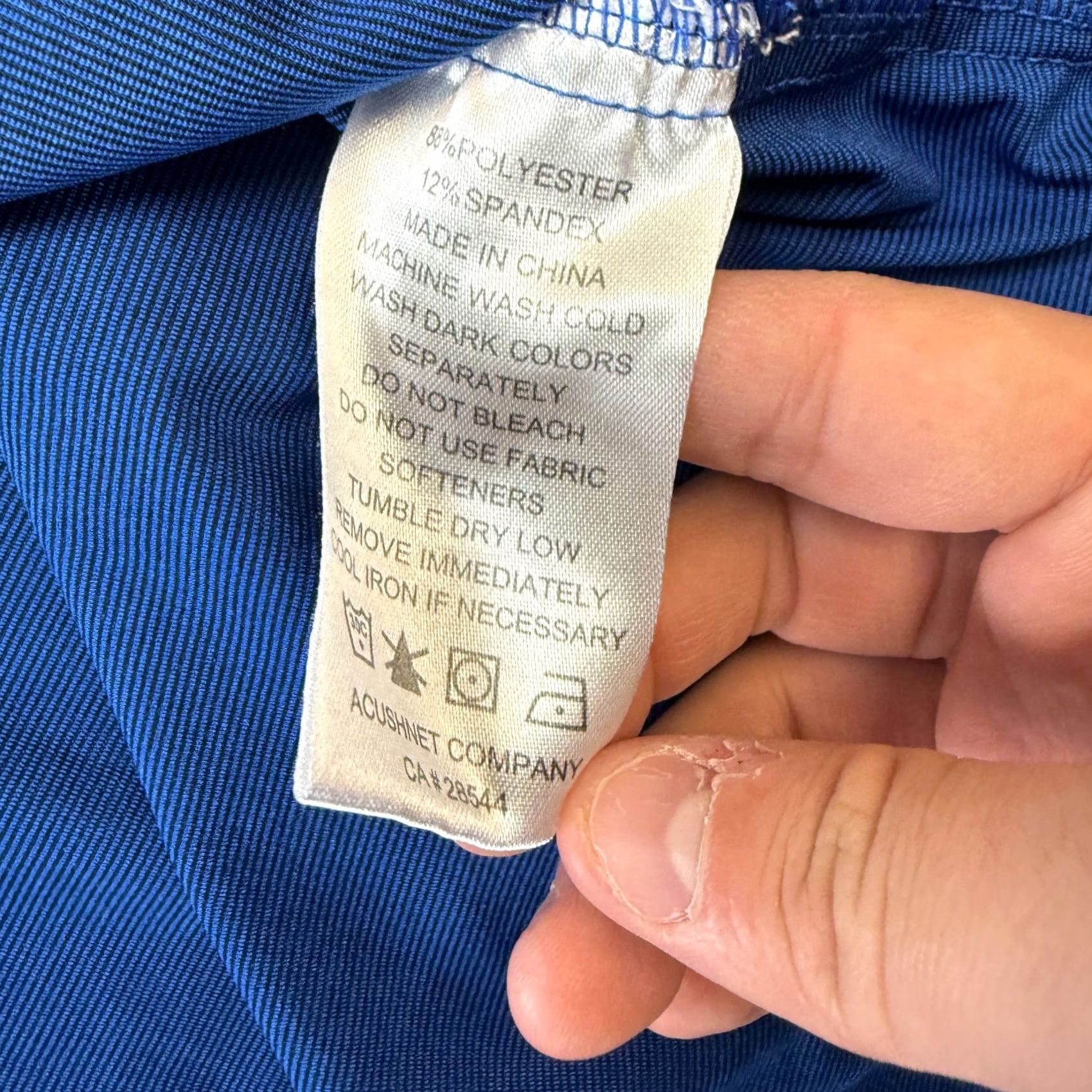 Footjoy FootJoy Polo Shirt Mens 2XL Striped Blue Polo Golf Performance Stretch Breathable Travel FJ Size US XXL / EU 58 / 5 - 6 Thumbnail