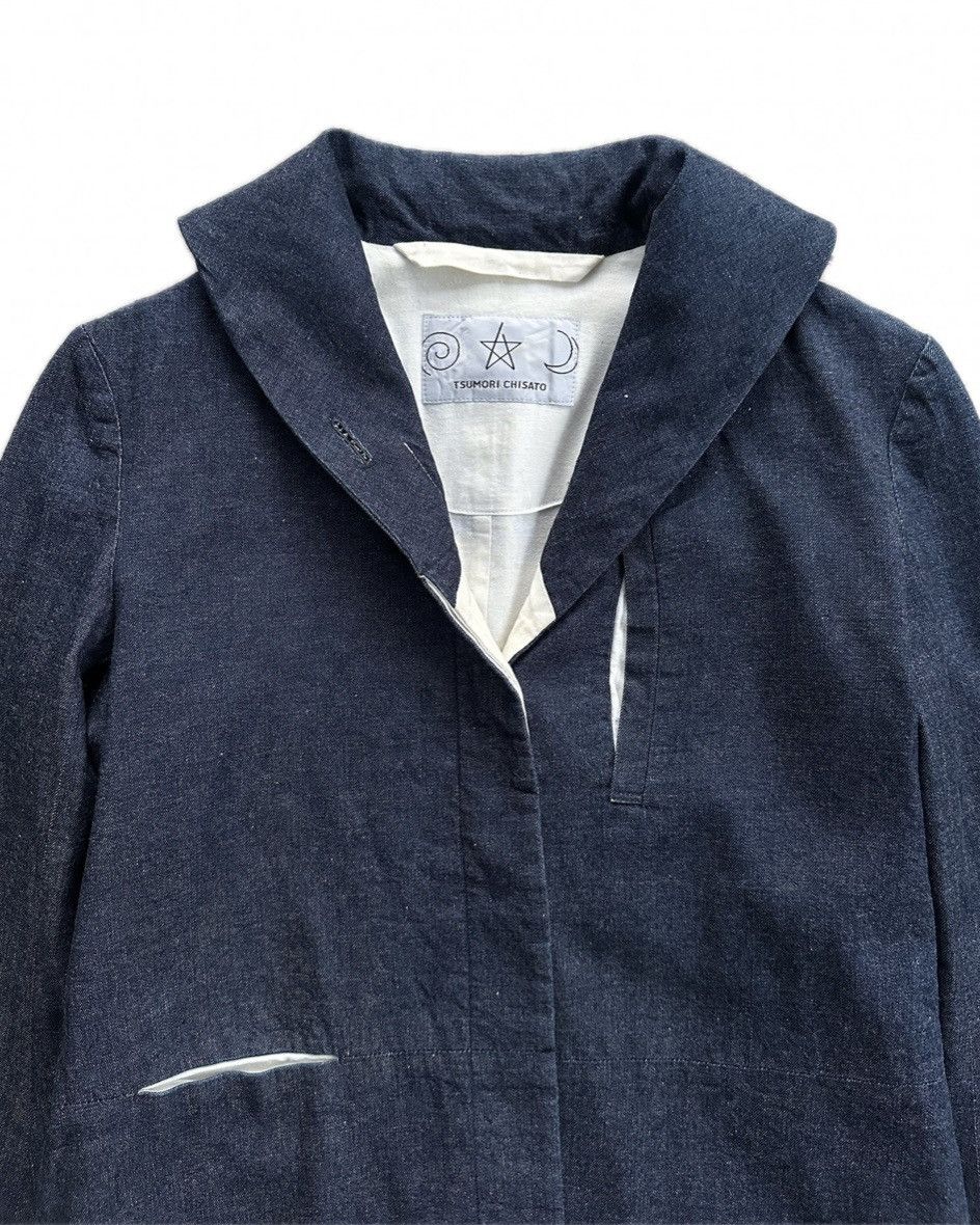 Issey Miyake × Tsumori Chisato Tsumori Chisato Rare Denim Jacket Size US M / EU 48-50 / 2 - 2 Thumbnail