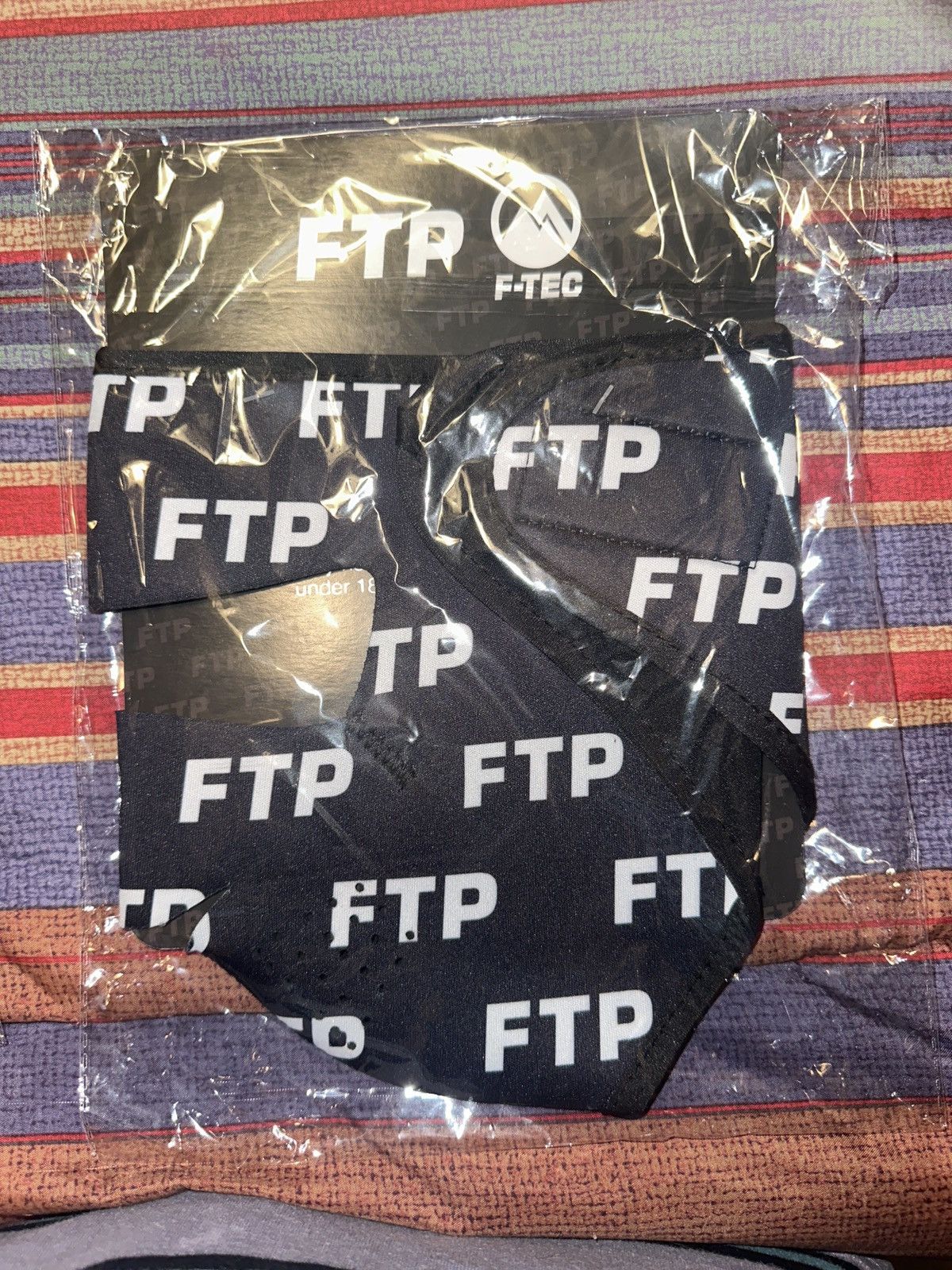 Fuck The Population ALL OVER LOGO NEOPRENE MASK Size ONE SIZE - 7 Thumbnail