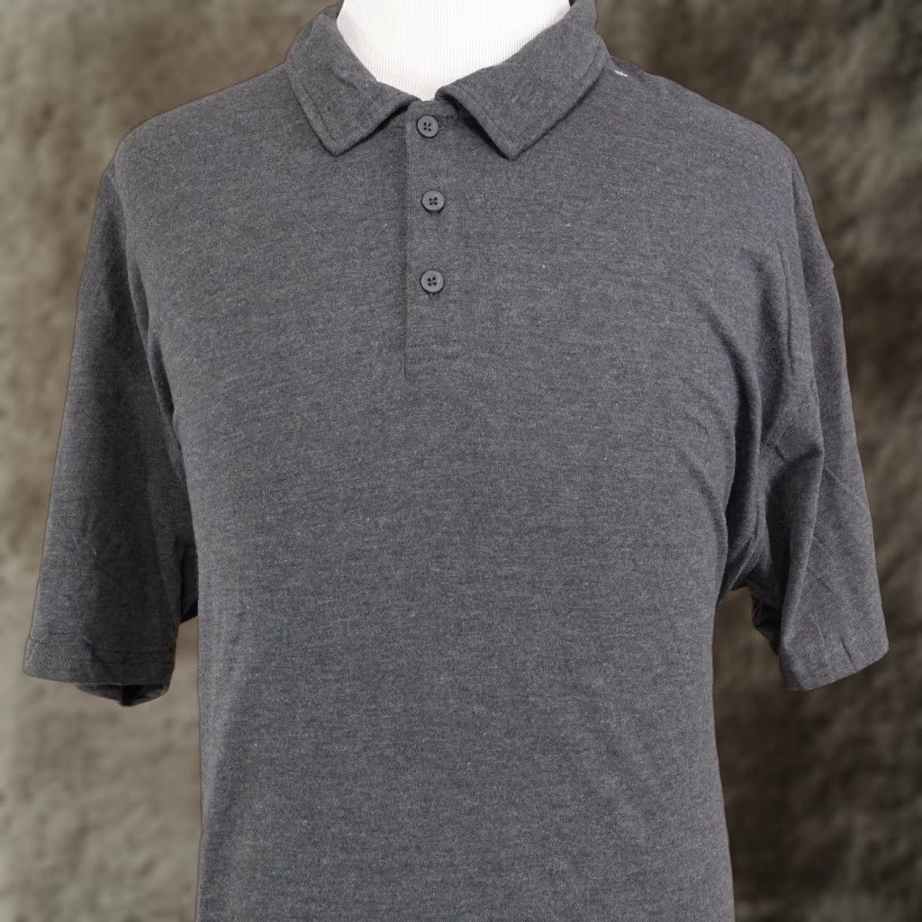 Vintage True Classic Polo Shirt Mens 3XL Gray Short Sleeve Cotton Blend Casual Size US XXL / EU 58 / 5 - 1 Thumbnail