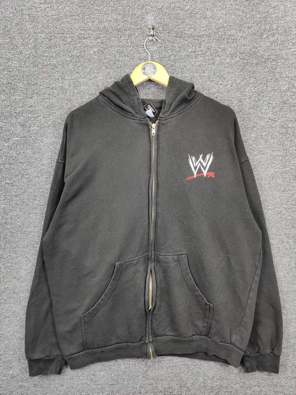 WWE Vintage Wwe Superstars Zipper Hoodie Size US XL / EU 56 / 4 - 4 Thumbnail