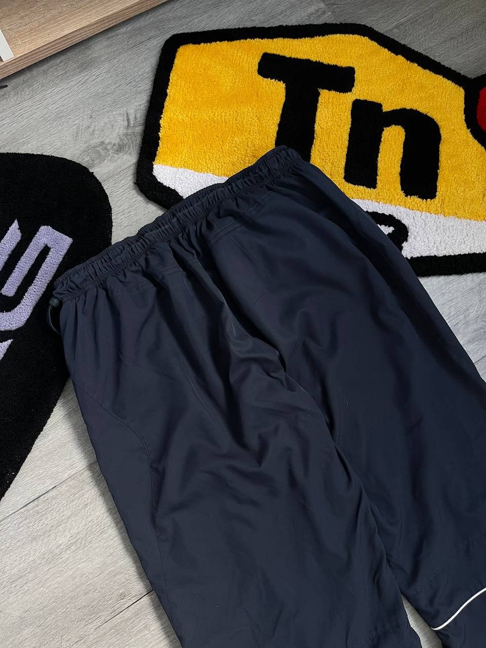 Nike × Streetwear × Vintage Sweatpants Nike Vintage rare mini swoosh 2000s Size US 36 / EU 52 - 13 Thumbnail