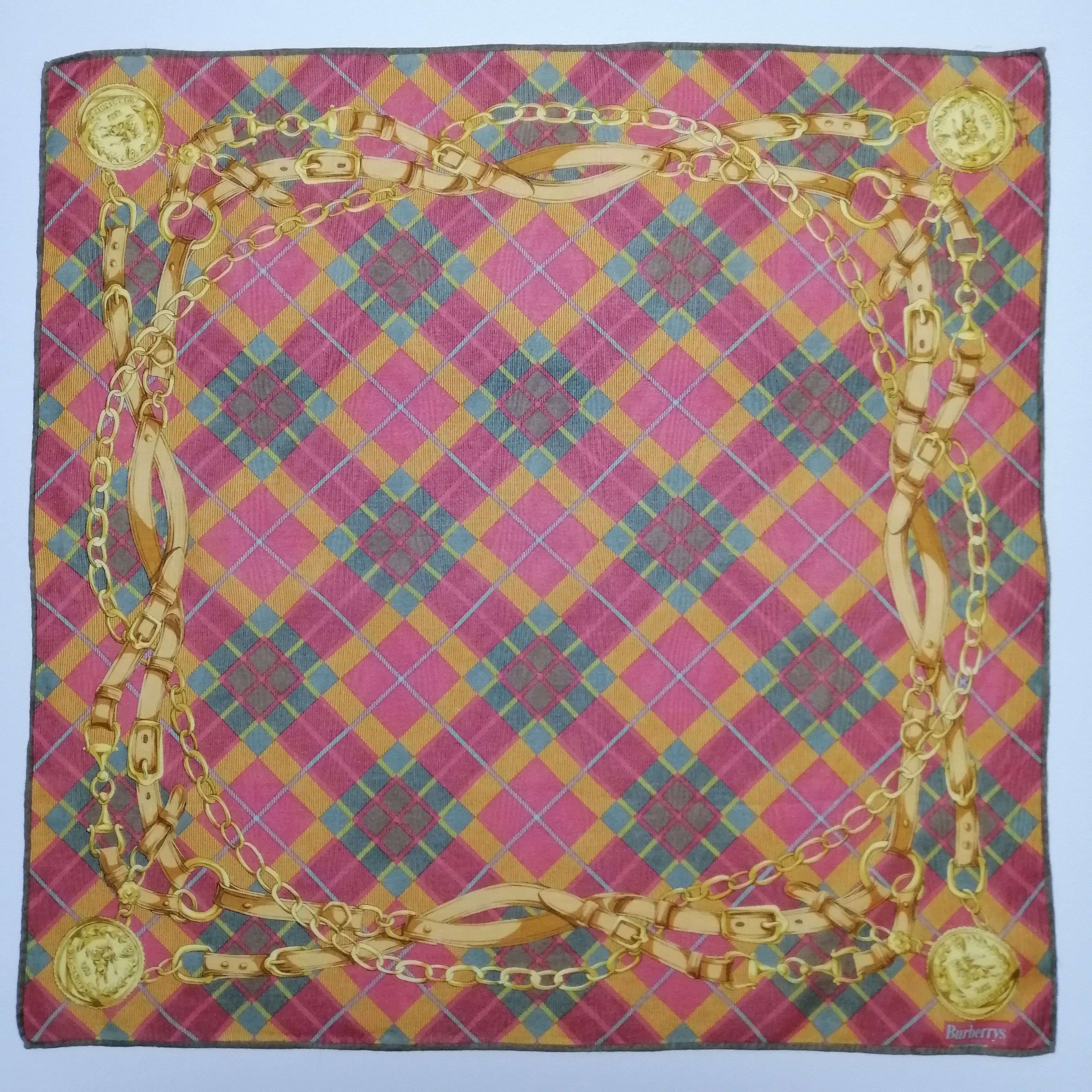 Burberry Burberry Handkerchief/Neckerchief/Bandana-KD2324 Size ONE SIZE - 2 Thumbnail