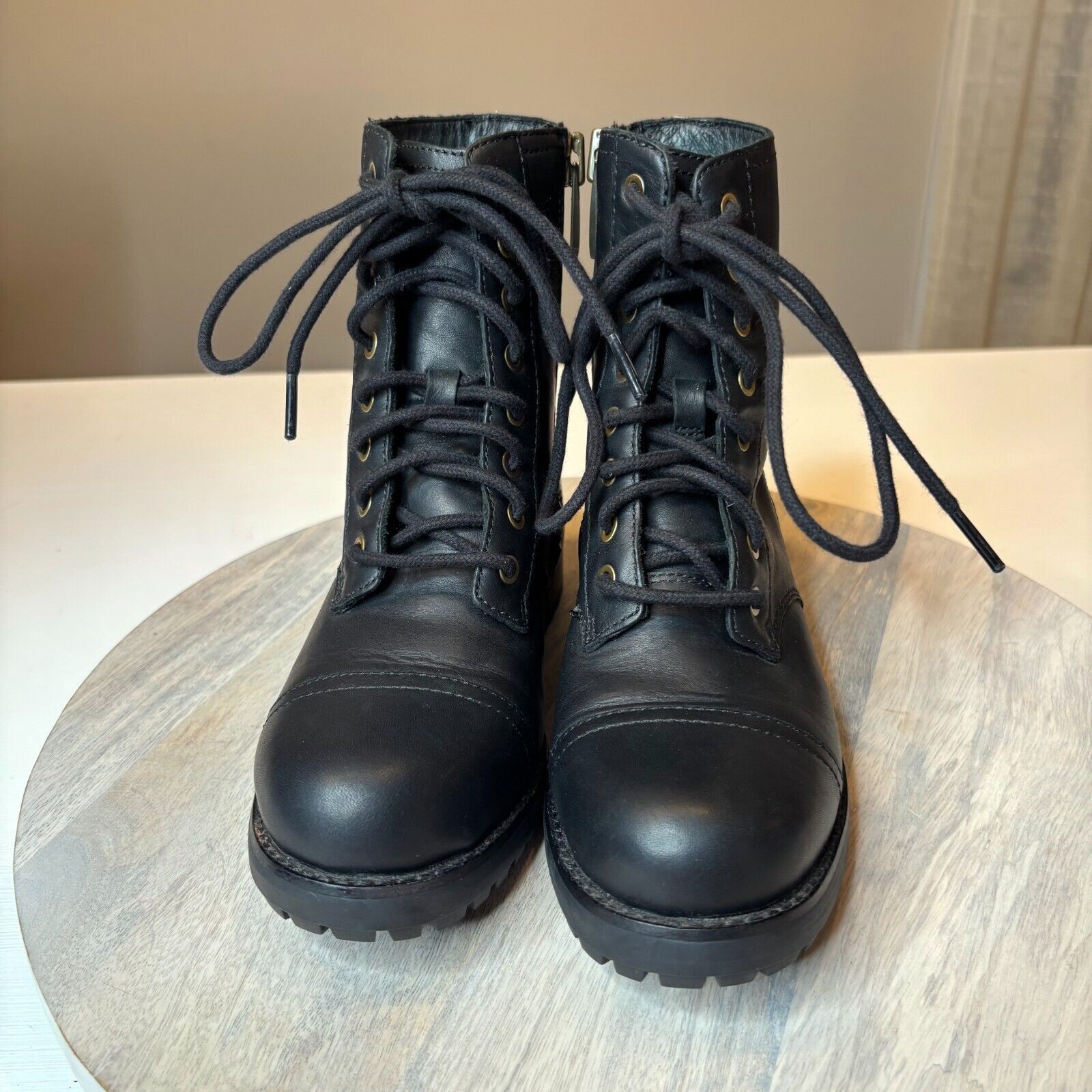 Ugg Ugg Australia Women's Kilmer Black Leather Boots US Size 5 Size US 5 / IT 35 - 4 Thumbnail