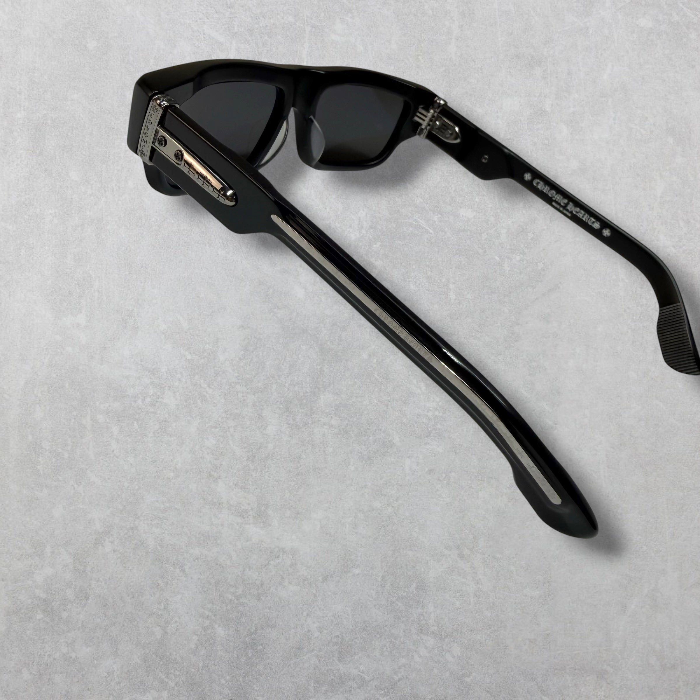 Chrome Hearts Chrome Hearts Girth Quake Black Sunglasses Size ONE SIZE - 3 Thumbnail