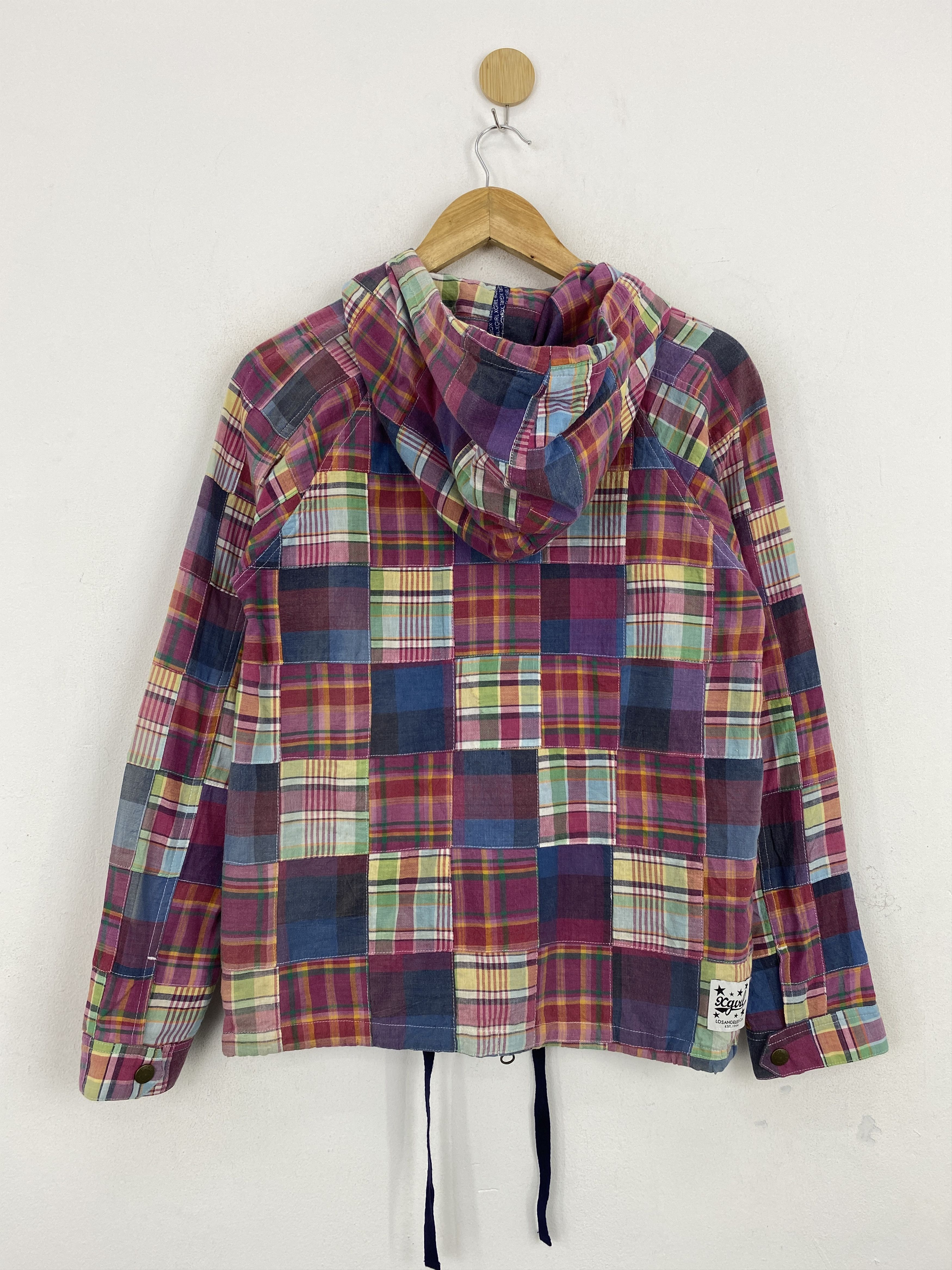 Vintage Vintage Japanese Brand X-Girl Patchwork Jacket J1889 Size US S / EU 44-46 / 1 - 3 Thumbnail
