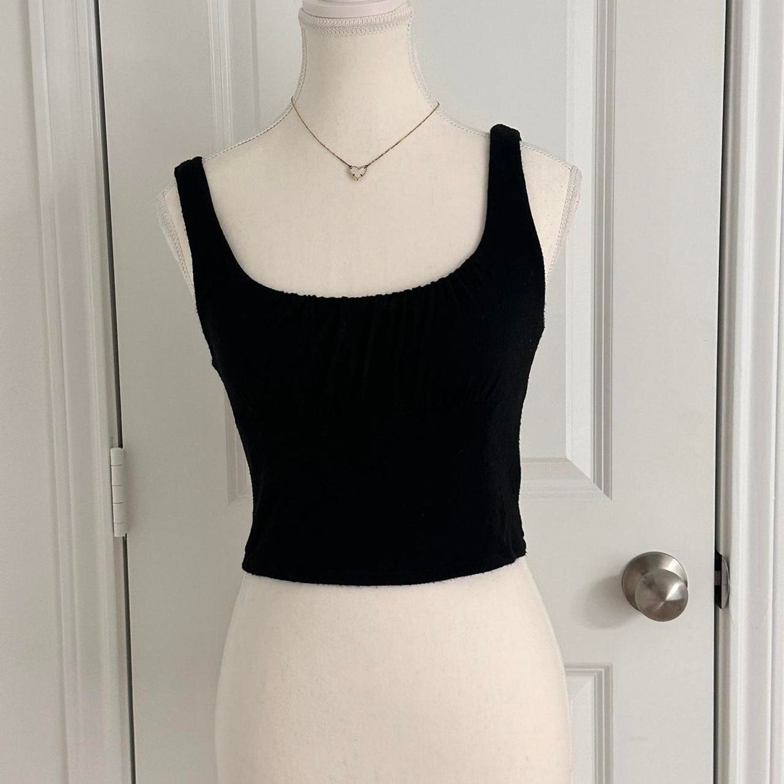 & Other Stories Altard State Size Medium Cute Black Tank Perfect For Summer Size M / US 6-8 / IT 42-44 - 1 Thumbnail