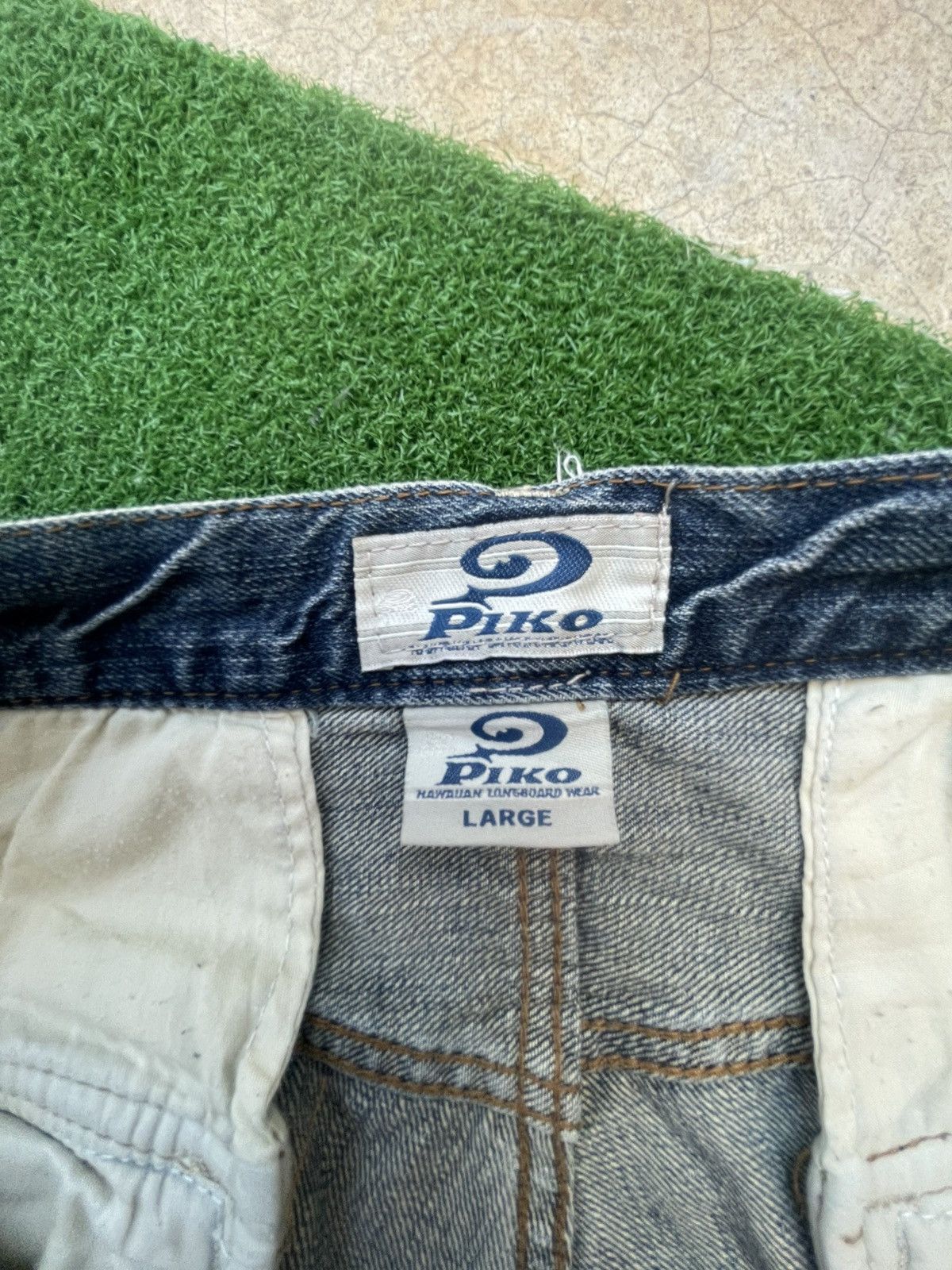 Ron Jon Surf Shop Hawaiian Piko Jeans Cargo Pants Size US 31 - 6 Thumbnail