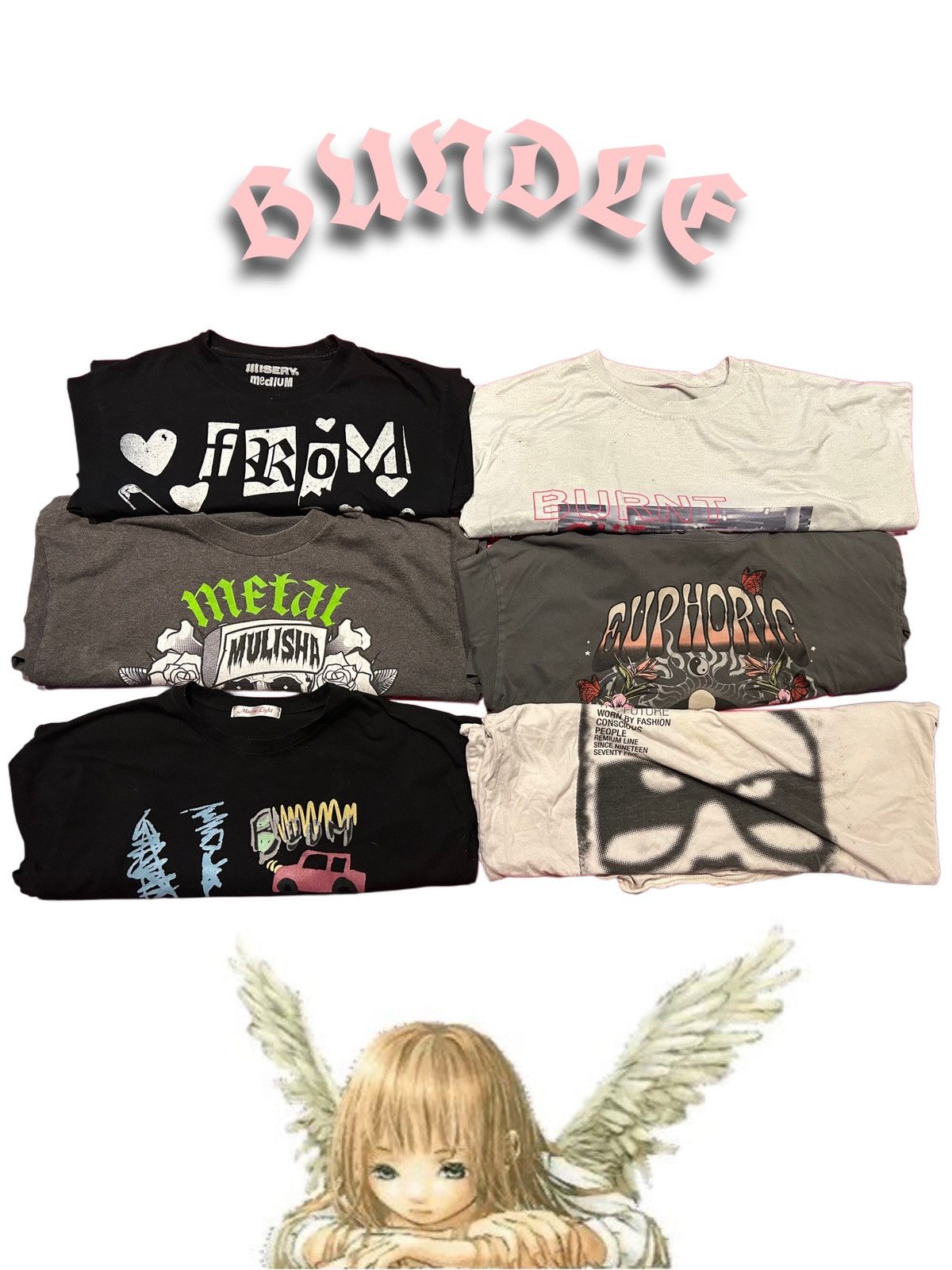 Broken Promises Co. × Metal Mulisha DECAL SHIRTS BUNDLE Size US M / EU 48-50 / 2 - 1 Thumbnail