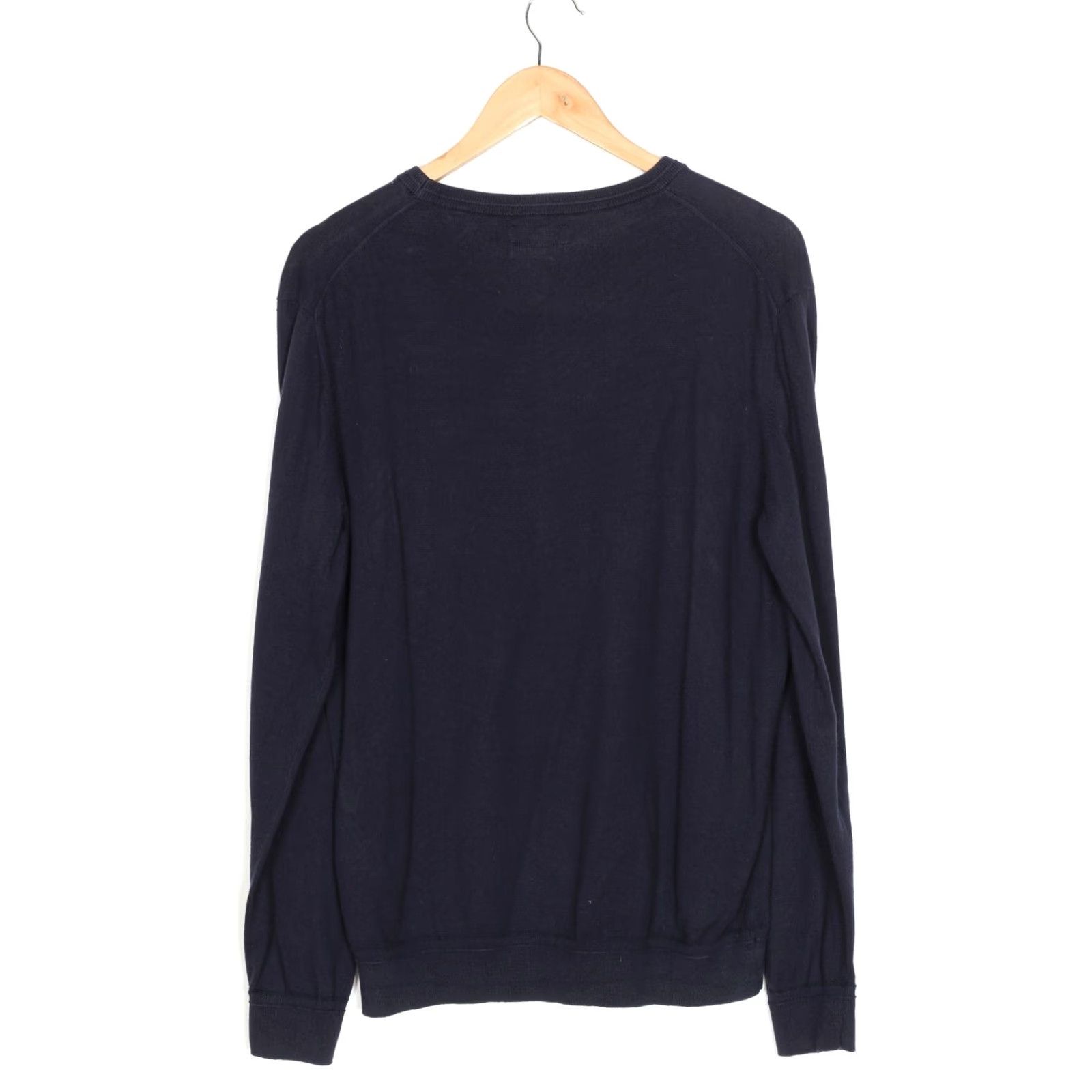 Gant GANT Pima Cotton Crew Neck Classic Jumper Sweater Men L Blue VR1715 Size US L / EU 52-54 / 3 - 2 Thumbnail