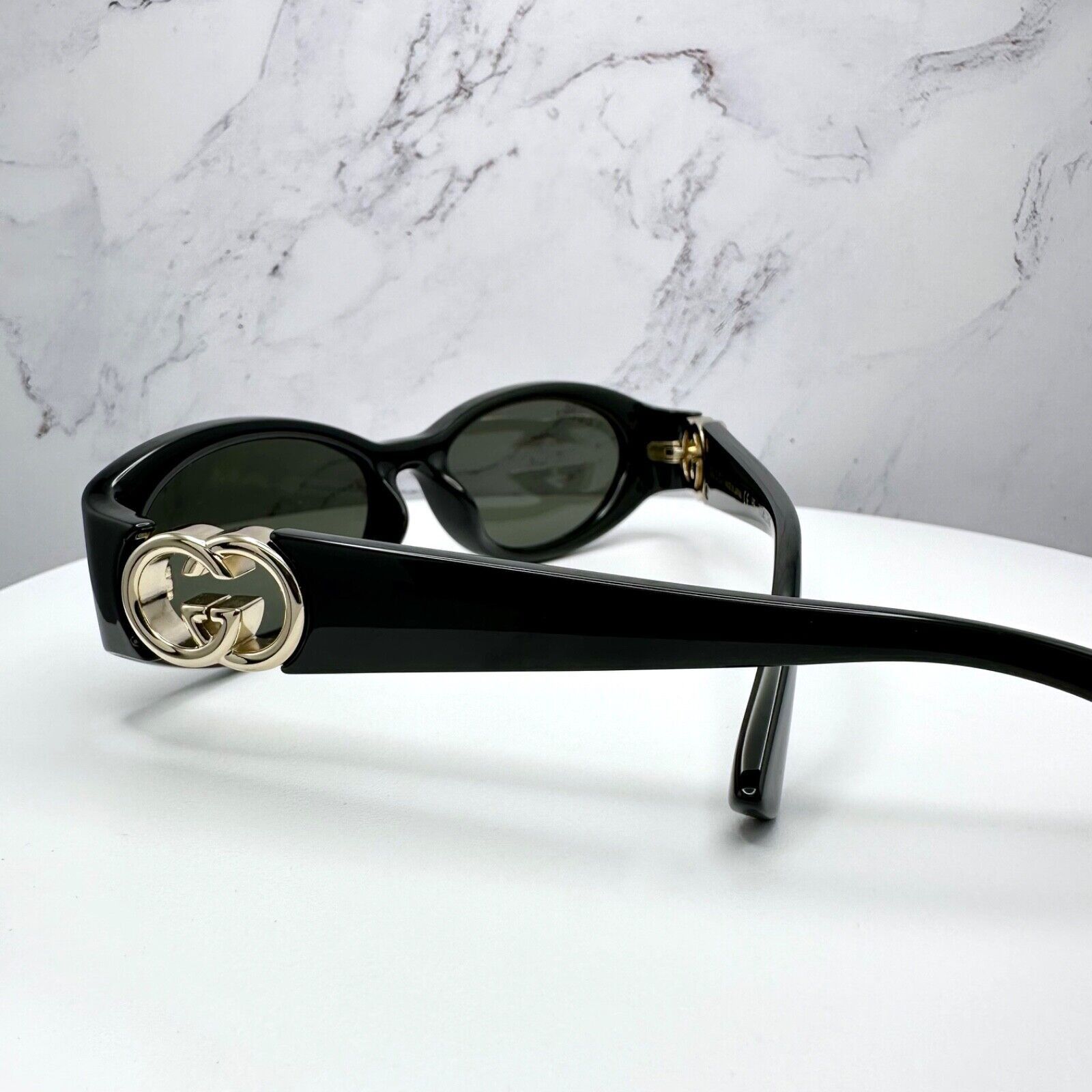 Gucci New Gucci Sunglasses Hailey Bieber Collaboration Black Size ONE SIZE - 14 Thumbnail
