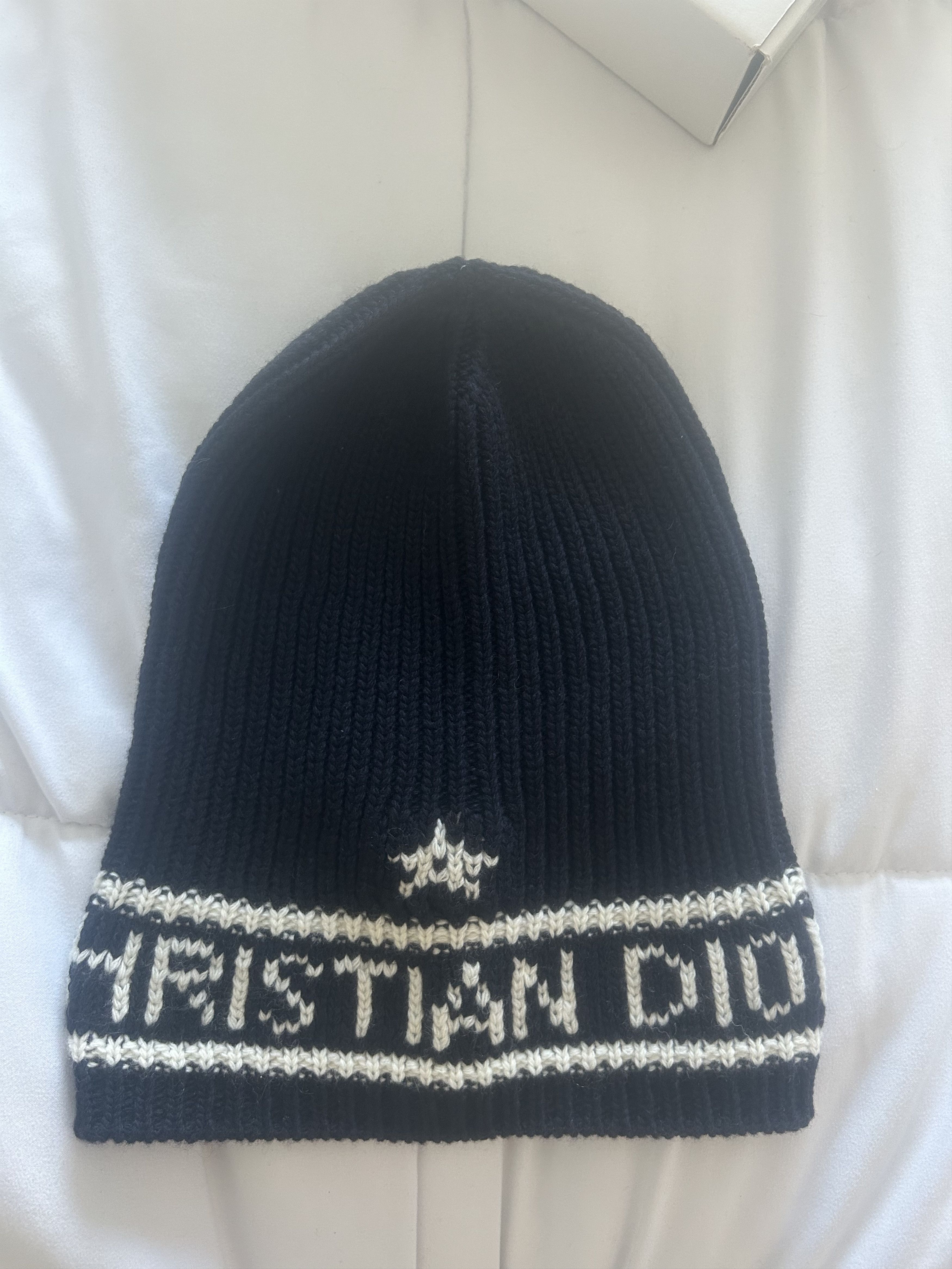 Dior Christian Dior Wool and Cashmere Unisex Beanie Size ONE SIZE - 2 Thumbnail