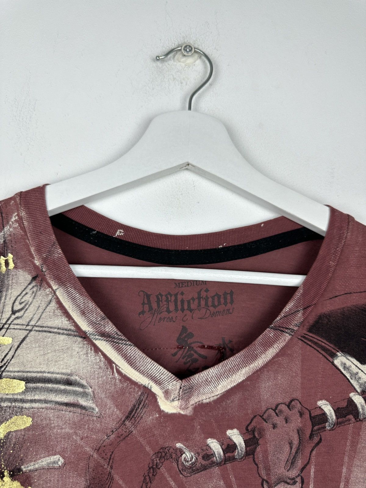 Affliction Y2K Affliction Japanese Demon Samurai T Shirt Tee Tapout Size US M / EU 48-50 / 2 - 5 Thumbnail