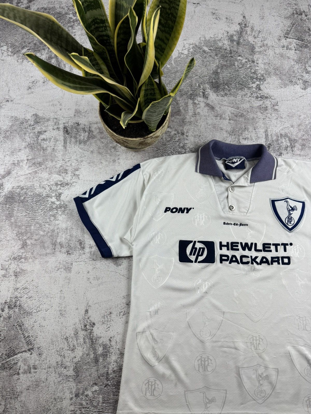 PONY TOTTENHAM HOTSPUR 1995/1997 Football Shirt Jersey Kit Size US L / EU 52-54 / 3 - 4 Thumbnail