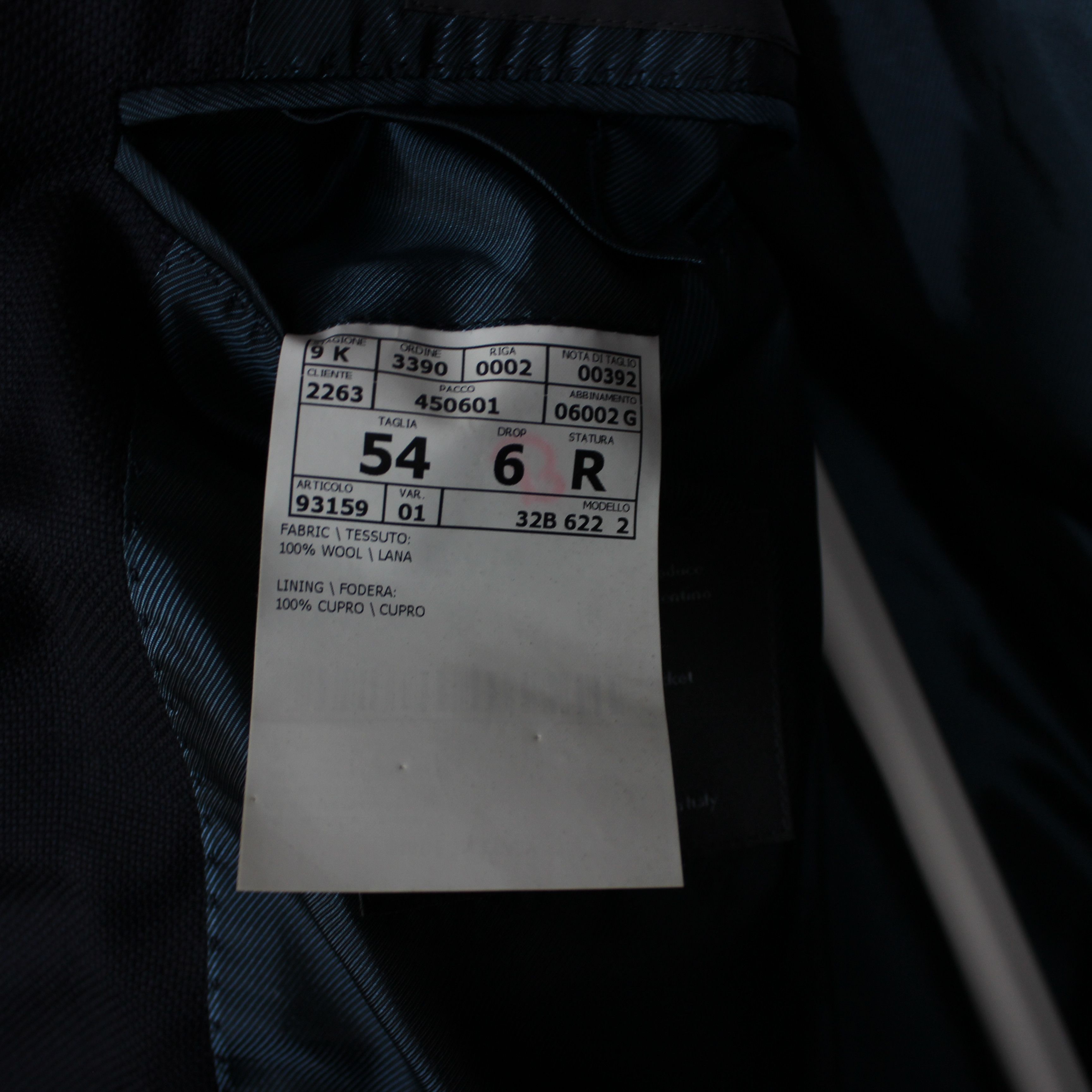 Pal Zileri Pal Zileri blazer men navy blue XL Size 54R - 8 Thumbnail