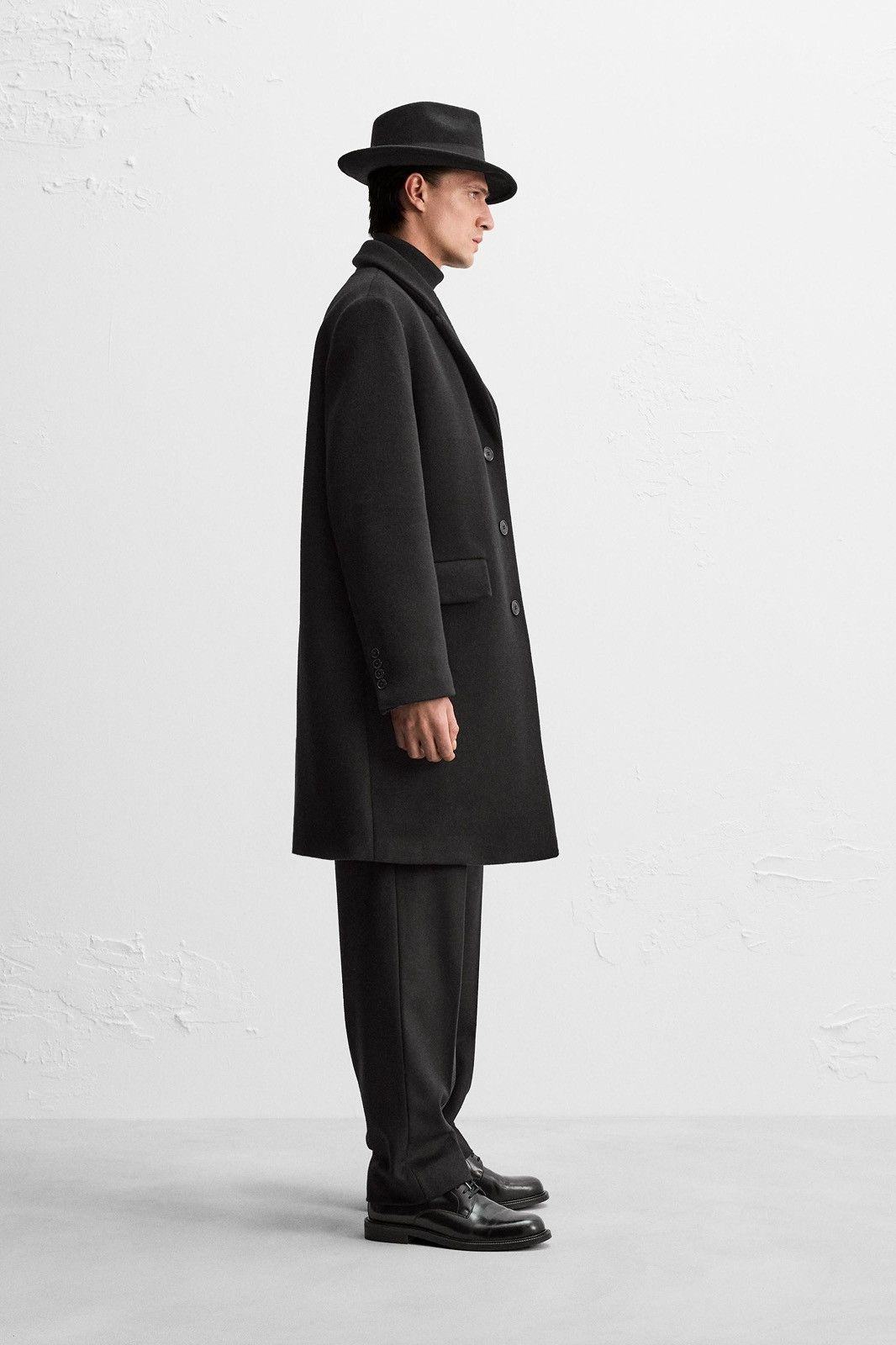 Zara Manteco Wool Blend Coat Size US L / EU 52-54 / 3 - 17 Thumbnail