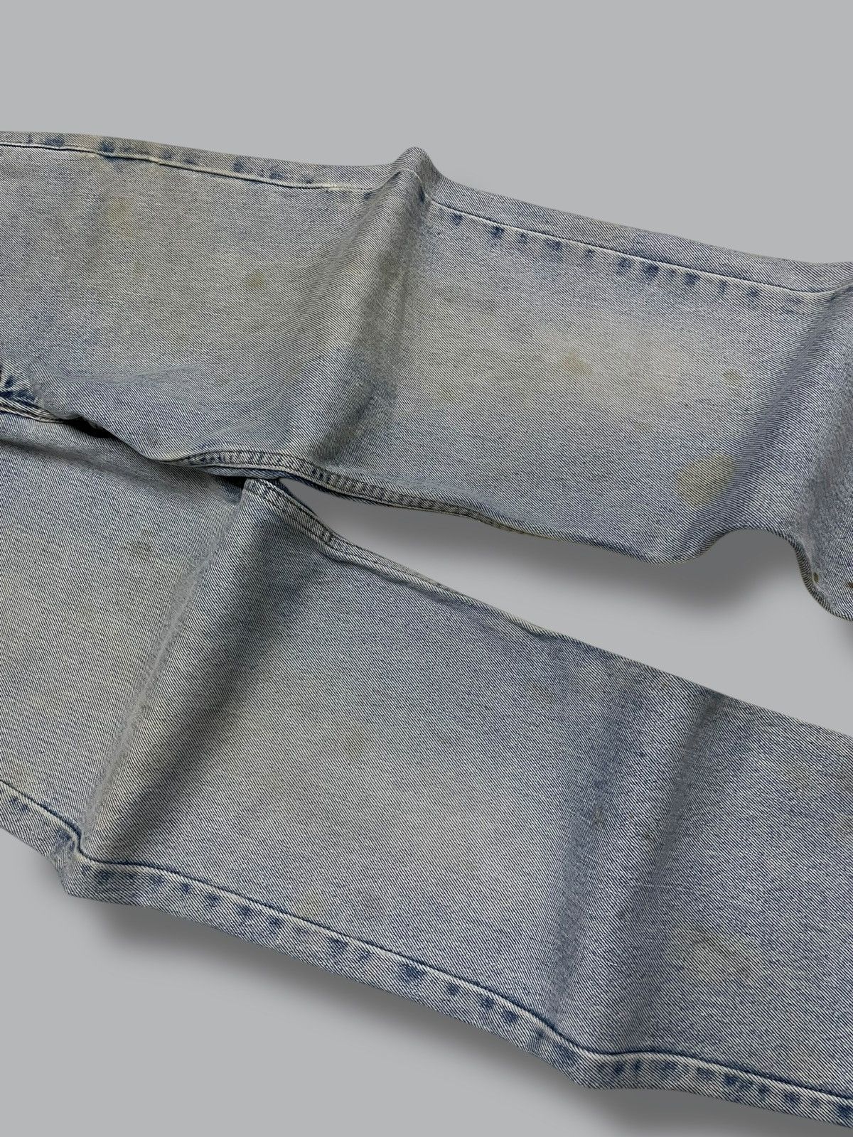 Levi's Vintage Clothing Vintage 1990s Designer Levis 550 Relaxed Fit Blue Denim Size US 28 / EU 44 - 6 Thumbnail