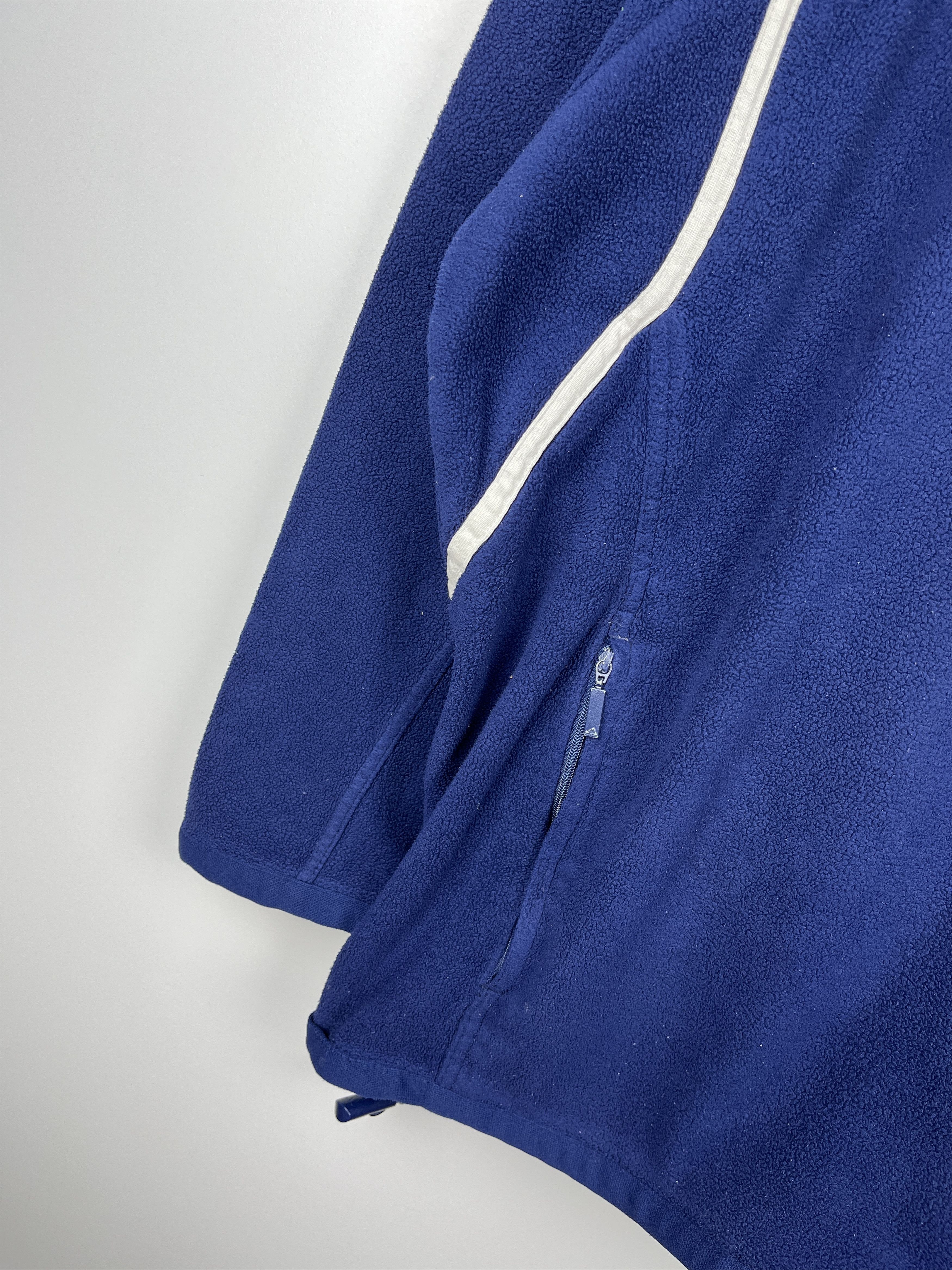 Adidas 00's Adidas Climacool Stripes Vintage Fleece Sweater Size US L / EU 52-54 / 3 - 6 Thumbnail