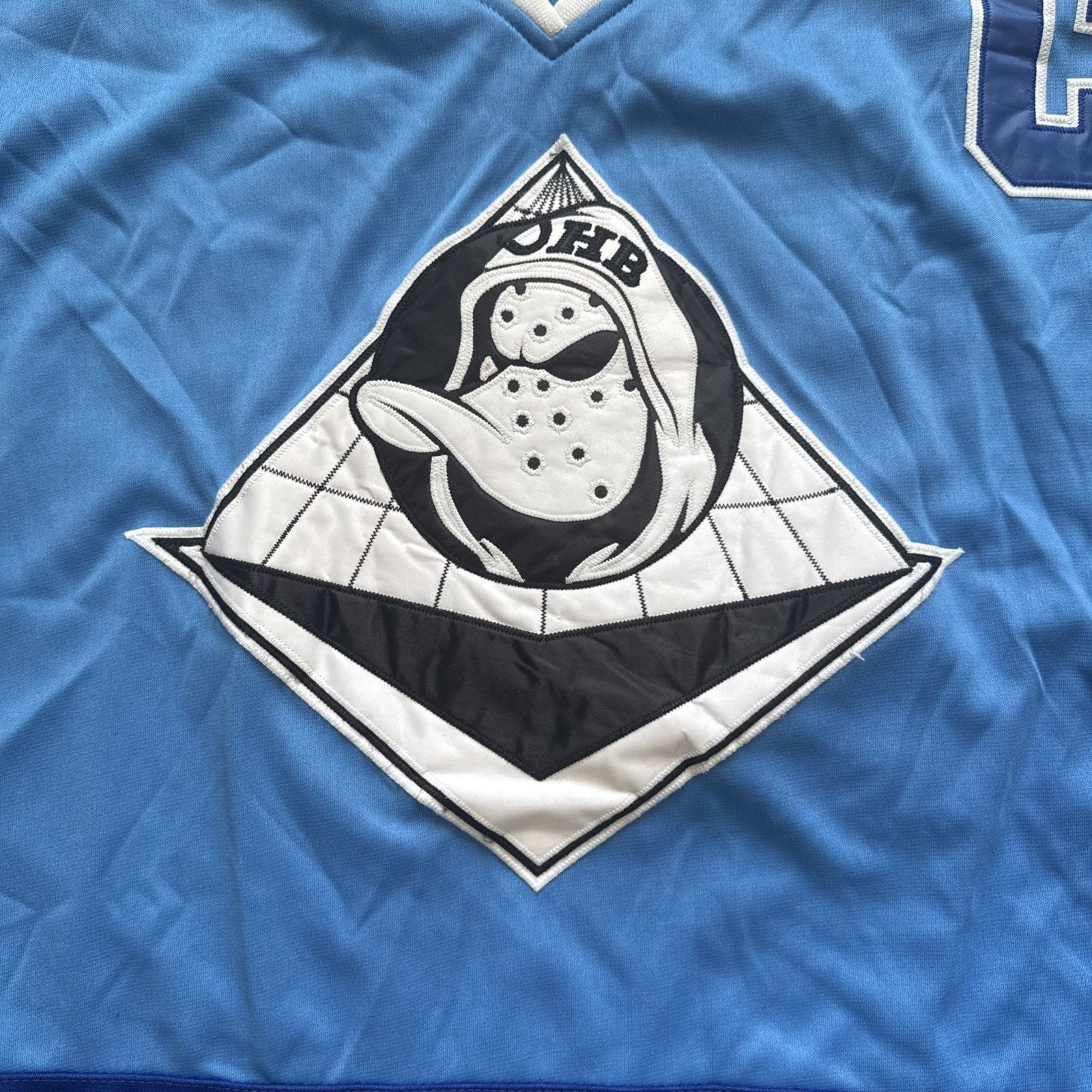 Black Pyramid Black Pyramid Hockey Jersey Embroidered And Patchwork Size US M / EU 48-50 / 2 - 2 Thumbnail