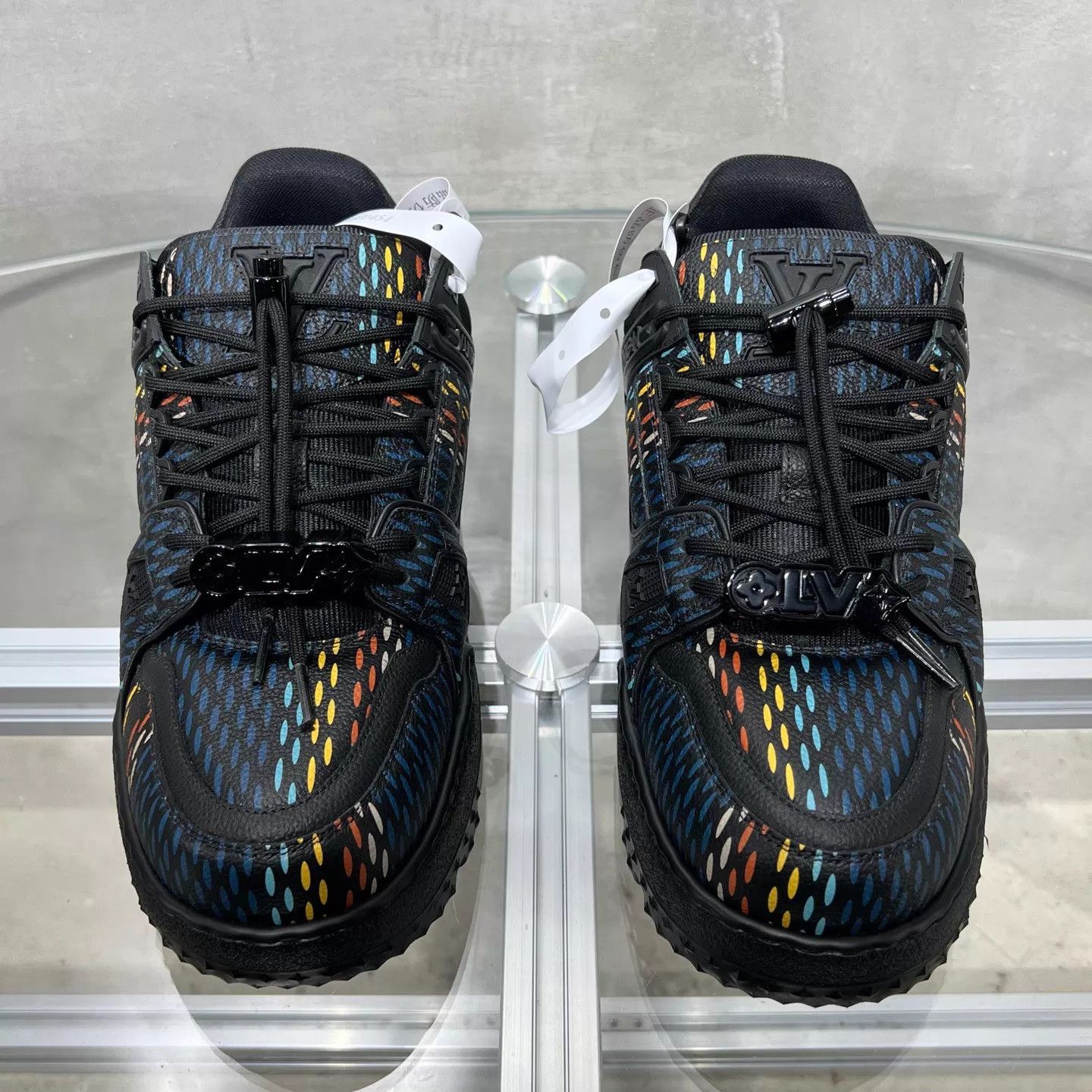 Louis Vuitton LV Trainer Maxi Black Multicolor UK6.5/40.5 Size US 7.5 / EU 40-41 - 1 Thumbnail