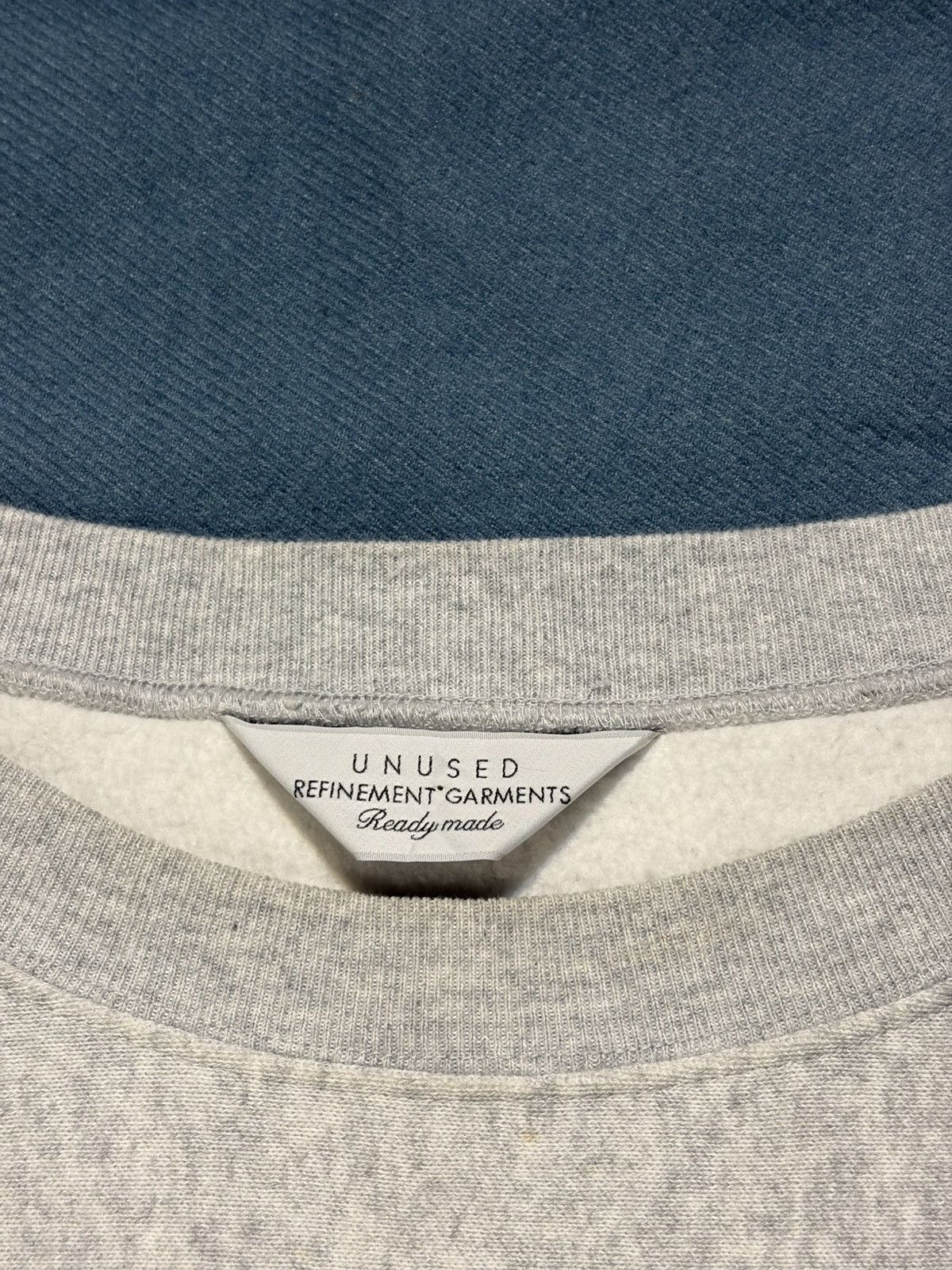 Unused UNUSED REFINEMENT GARMENTS GREY SWEATSHIRTS L-XL Size US XL / EU 56 / 4 - 2 Thumbnail