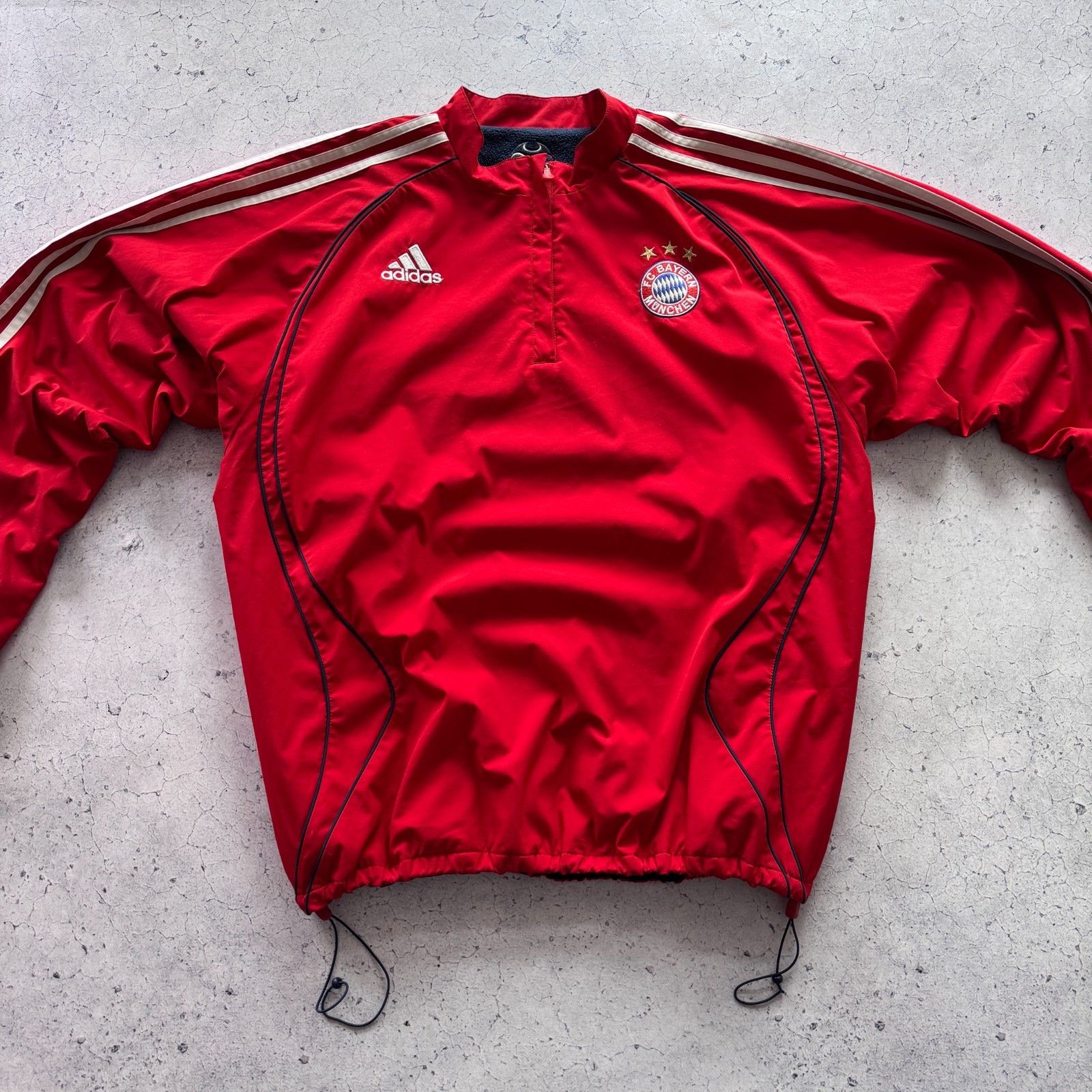 Adidas Vintage Adidas Fc Bayern Munchen Reversible Jacket Soccer Size US L / EU 52-54 / 3 - 6 Thumbnail