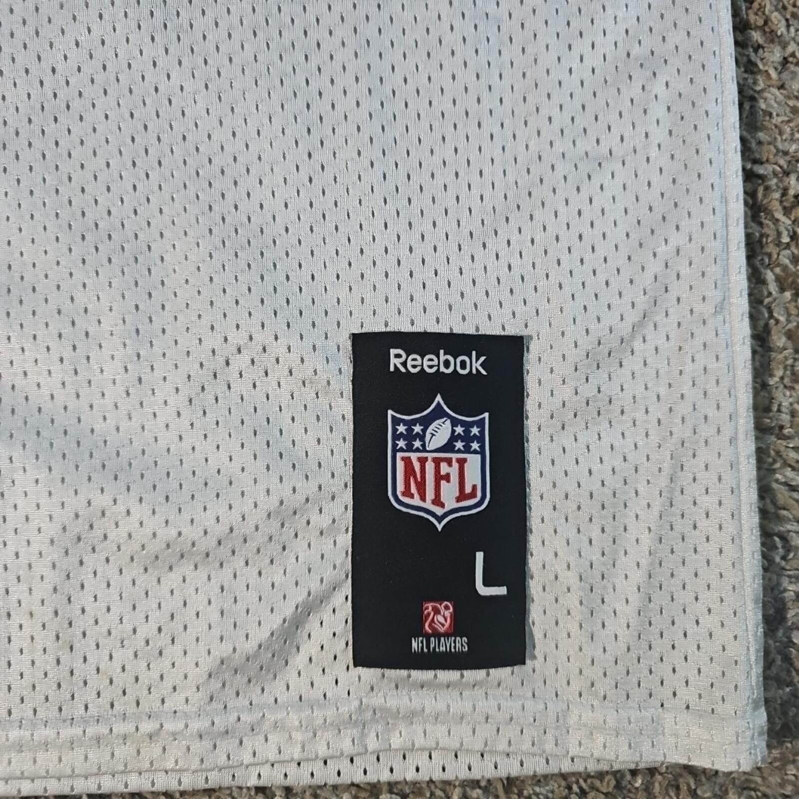 Reebok Reebok L White Green Bay Packers Jersey Size ONE SIZE - 2 Thumbnail