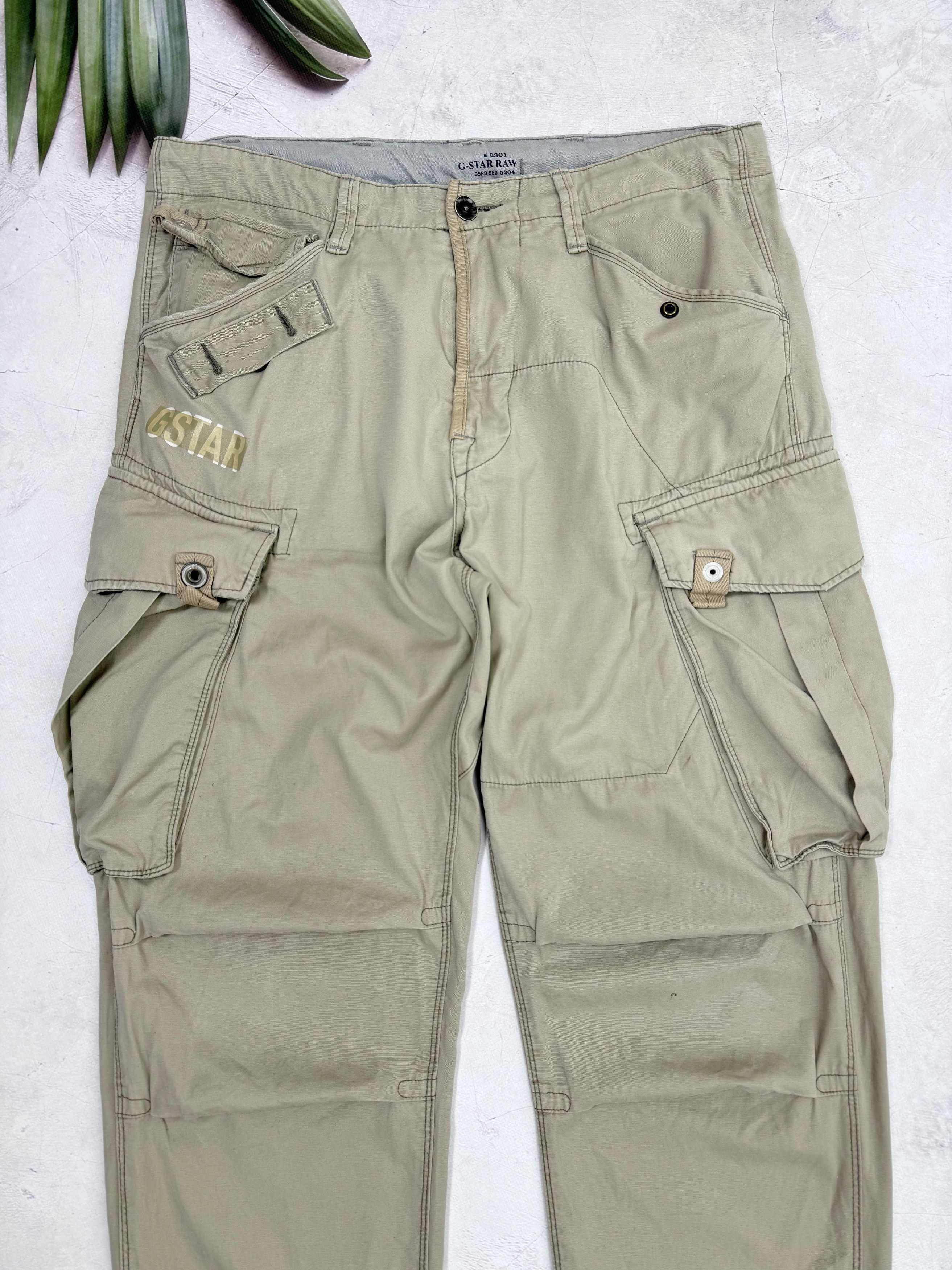G-Star G-Star Raw Cargo Pants Rovic Tapered Multipocket Size US 34 / EU 50 - 5 Thumbnail