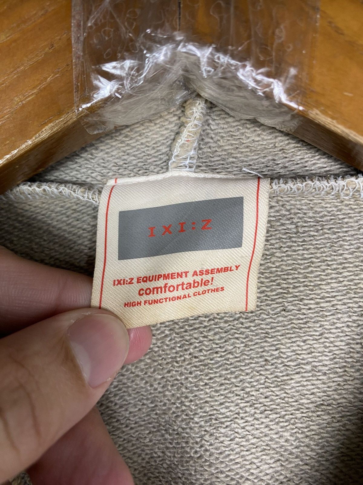 Japanese Brand Rare‼️ IXI:Z Hoodie Jacket Big Logo Size US L / EU 52-54 / 3 - 7 Thumbnail