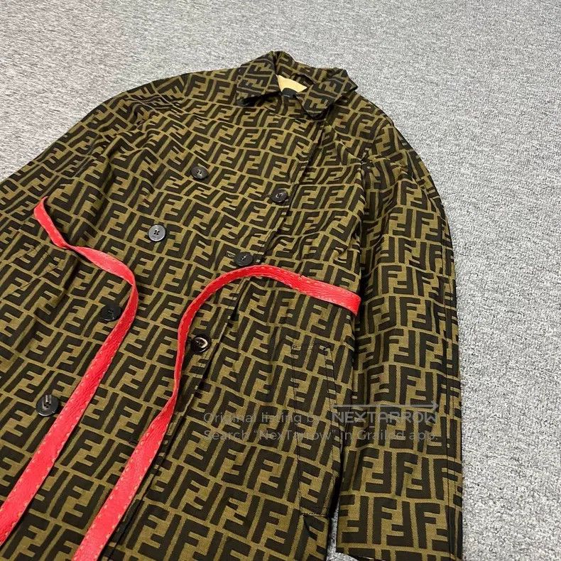 Fendi Fendi High-End Line Double F Full Monogram Windbreaker Size XS / US 0-2 / IT 36-38 - 4 Thumbnail