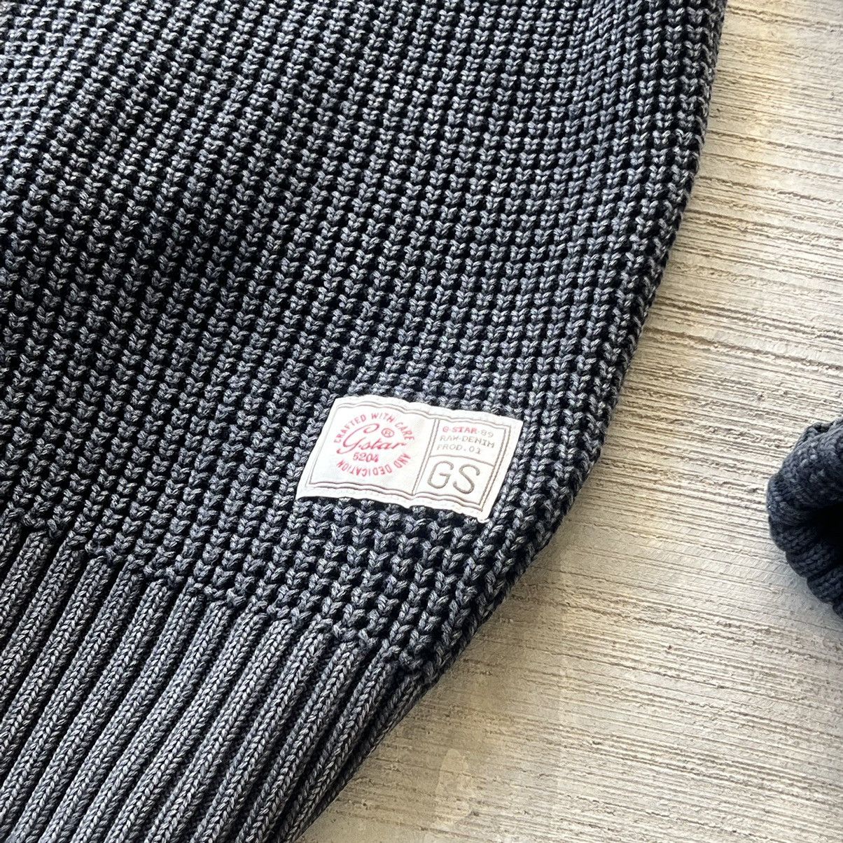 G-Star G-Star Raw Vintage Sweater Knitwear Military Style Size US L / EU 52-54 / 3 - 3 Thumbnail