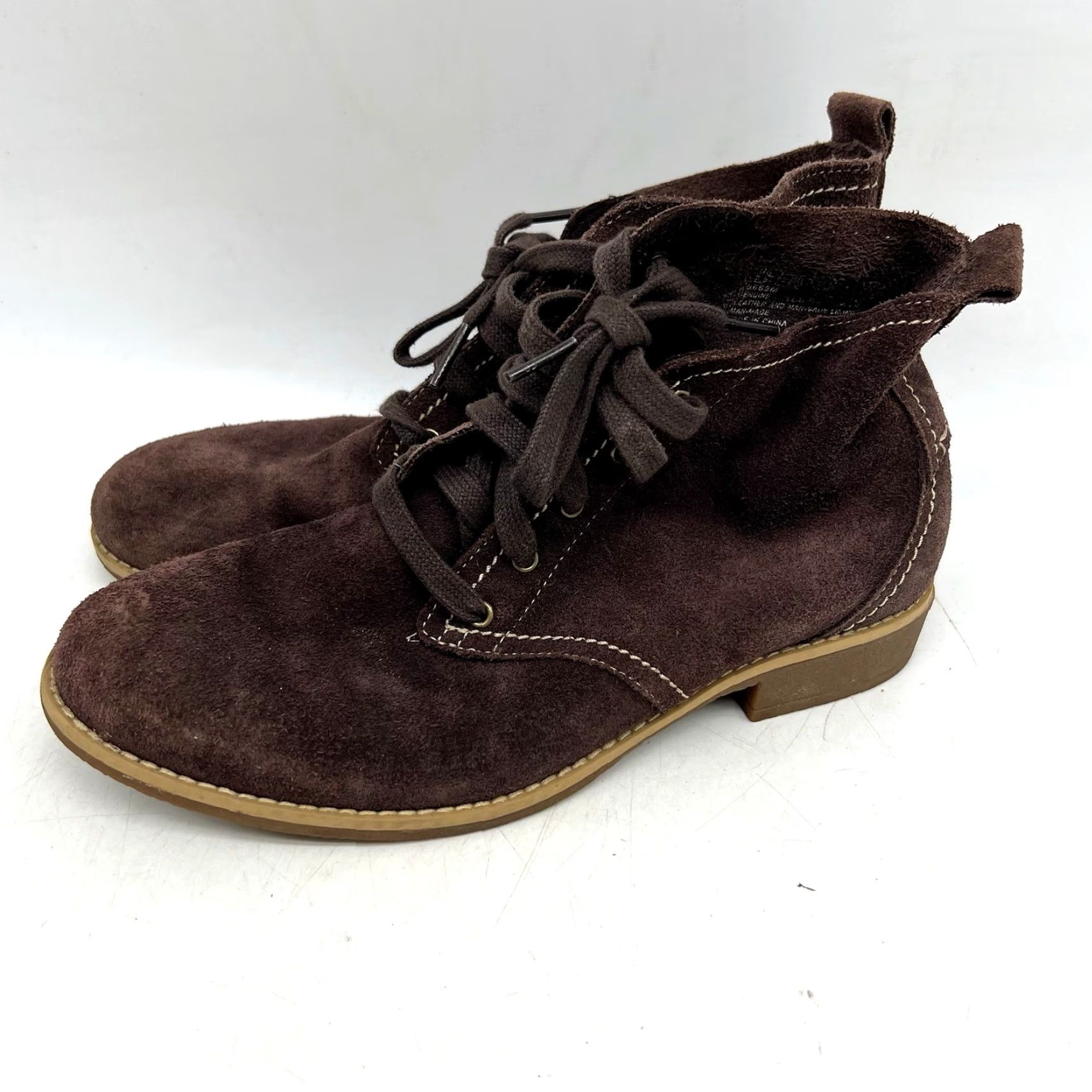 Timberland VINTAGE Timberland Boots Women's Size 7.5 Brown Leather Casual Ankle Boot Outdoor Comfort Size US 7.5 / IT 37.5 - 3 Thumbnail