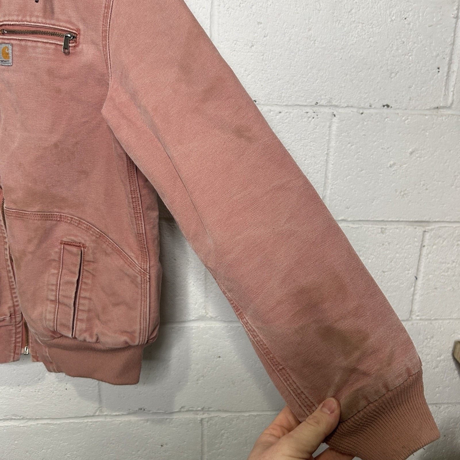 Carhartt Carhartt Sherpa-Lined Wildwood Jacket “Dried Pink Rose" Size S / US 4 / IT 40 - 7 Thumbnail